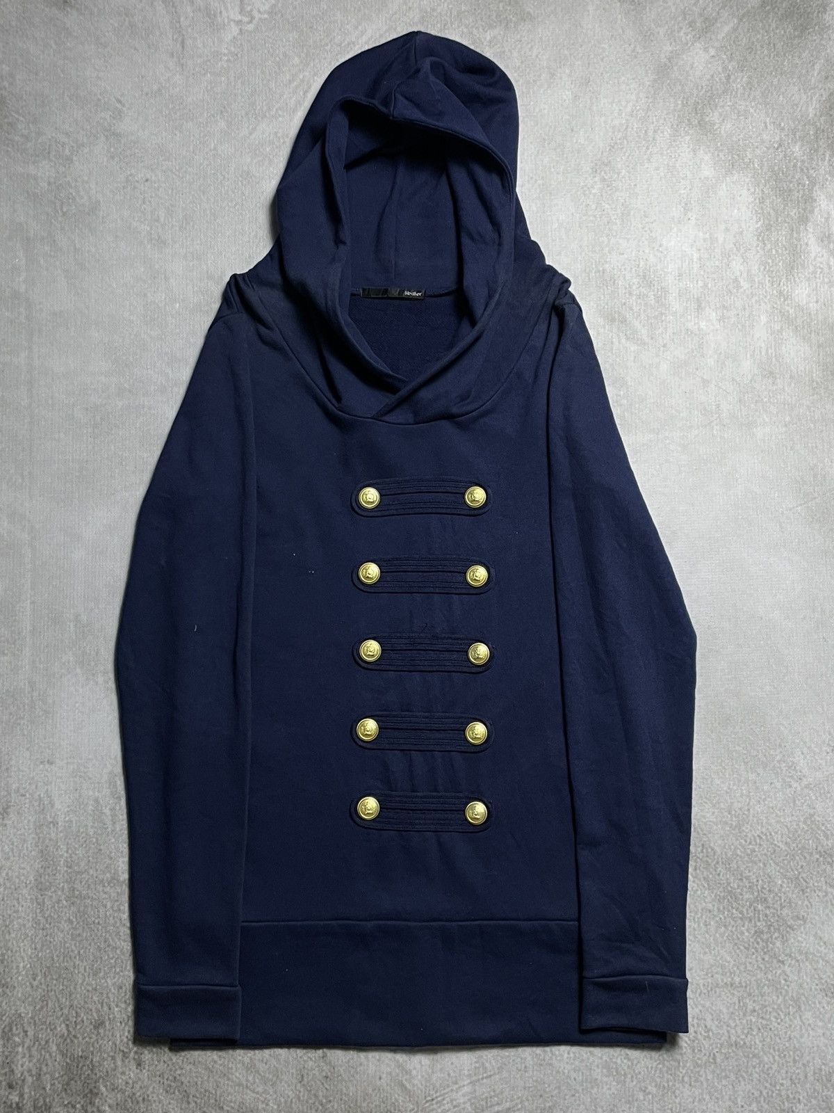 Japanese Brand 2000’s Heather - Napoleon Hoodie Size US M / EU 48-50 / 2 - 2 Thumbnail