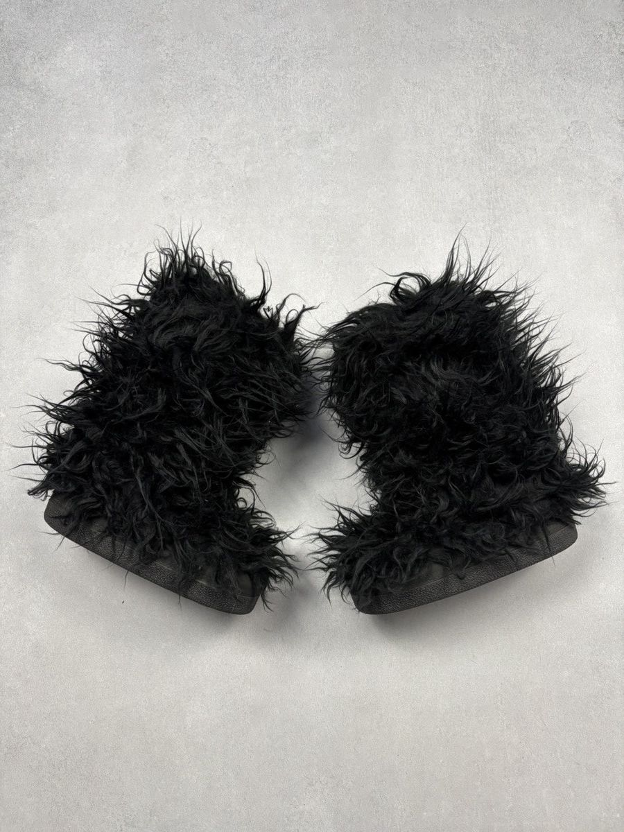 If Six Was Nine FAUX FUR RICK OWENS VIBE OVERSIZED YETI BOOTS LGB STYLE Size US 7 / IT 37 - 1 Thumbnail