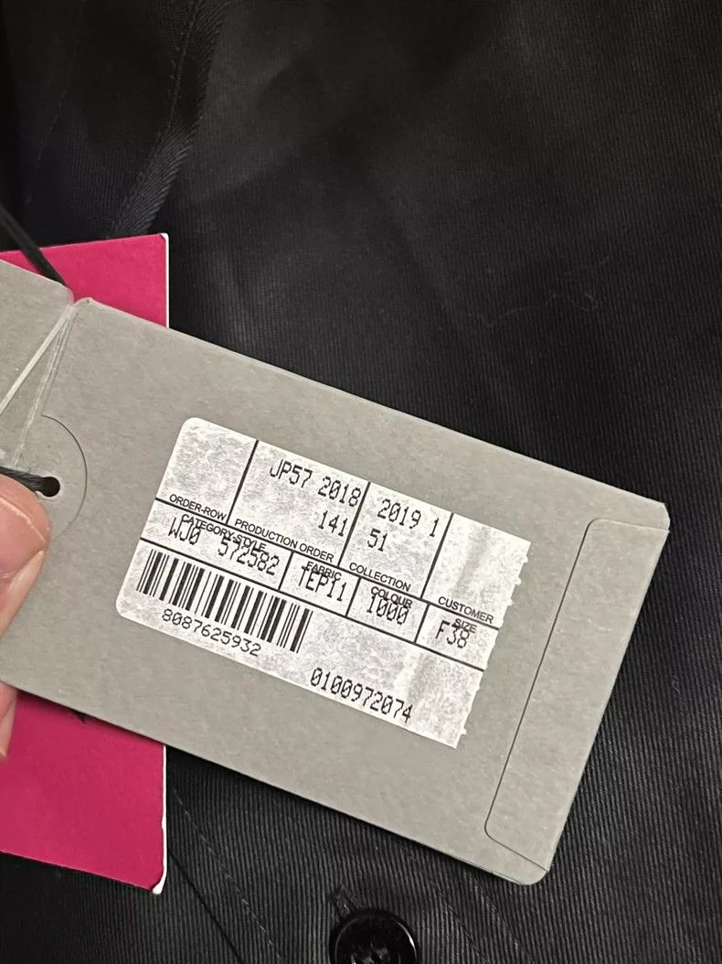 Balenciaga Balenciaga size 38 22 SS Muscle Shirt 2505-Nextarrow Size US M / EU 48-50 / 2 - 3 Thumbnail