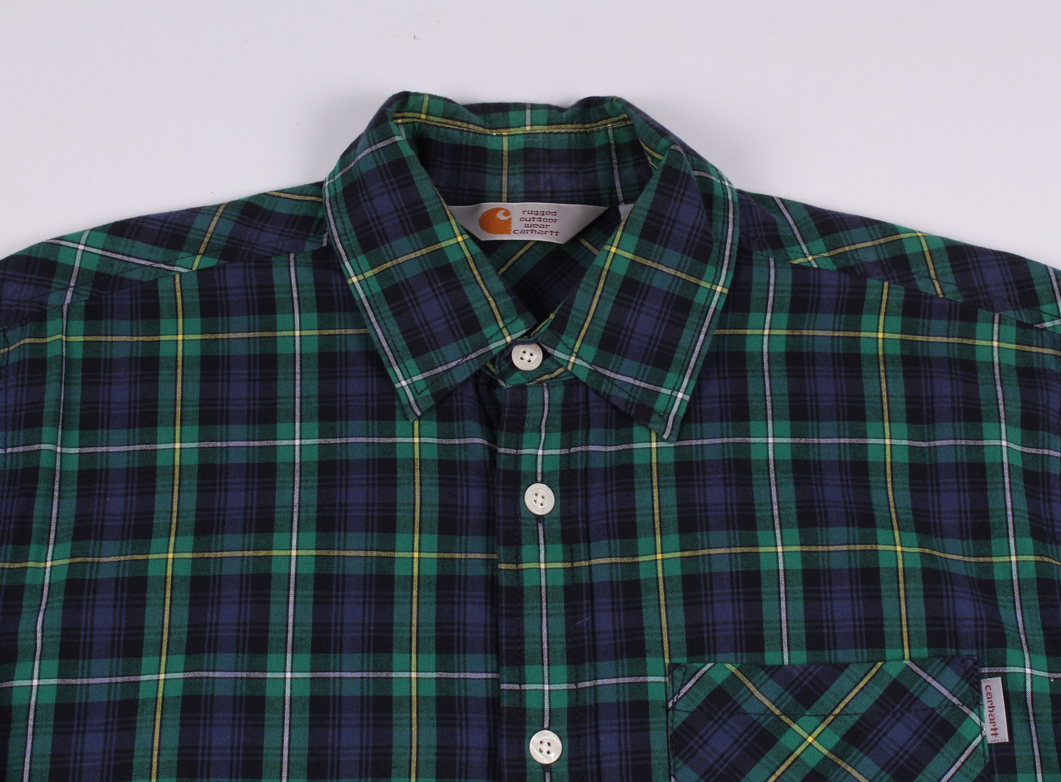 Carhartt Carhartt Vintage Checkered Button Up Shirt Size US M / EU 48-50 / 2 - 2 Thumbnail
