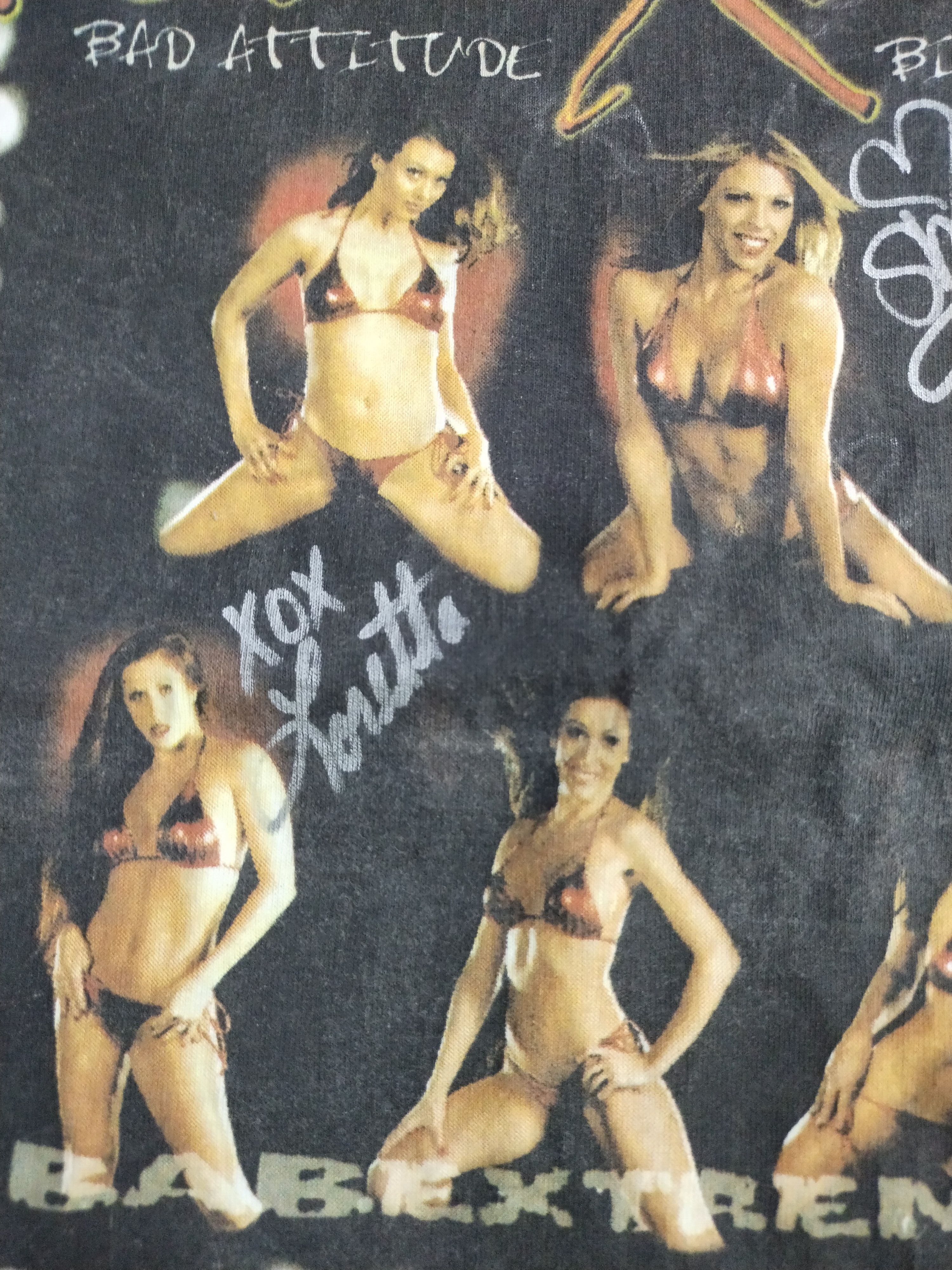 Hot Model Sex Vintage 00's Babe X Treme Sex Porno Movie Bad Attitude Tee Size US XL / EU 56 / 4 - 4 Thumbnail