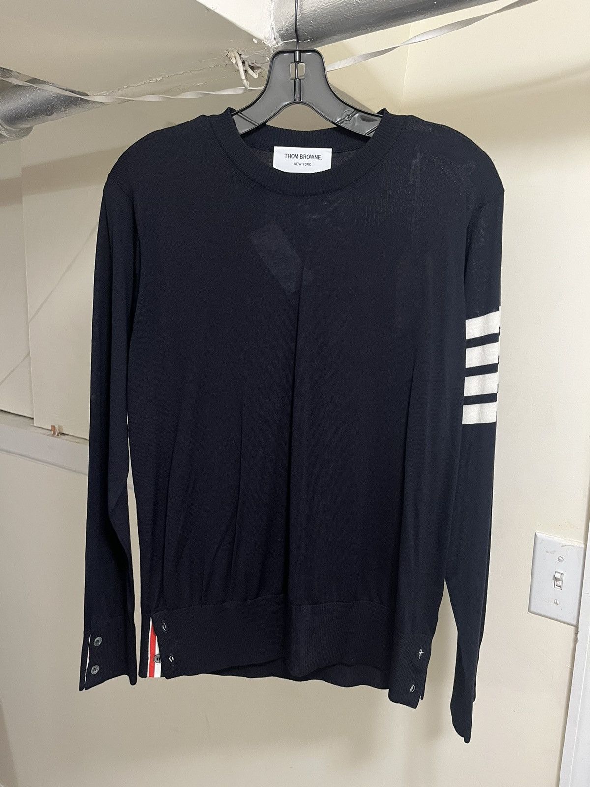 Thom Browne Thom Browne Crewneck Pullover Sz 1 Size US S / EU 44-46 / 1 - 14 Thumbnail