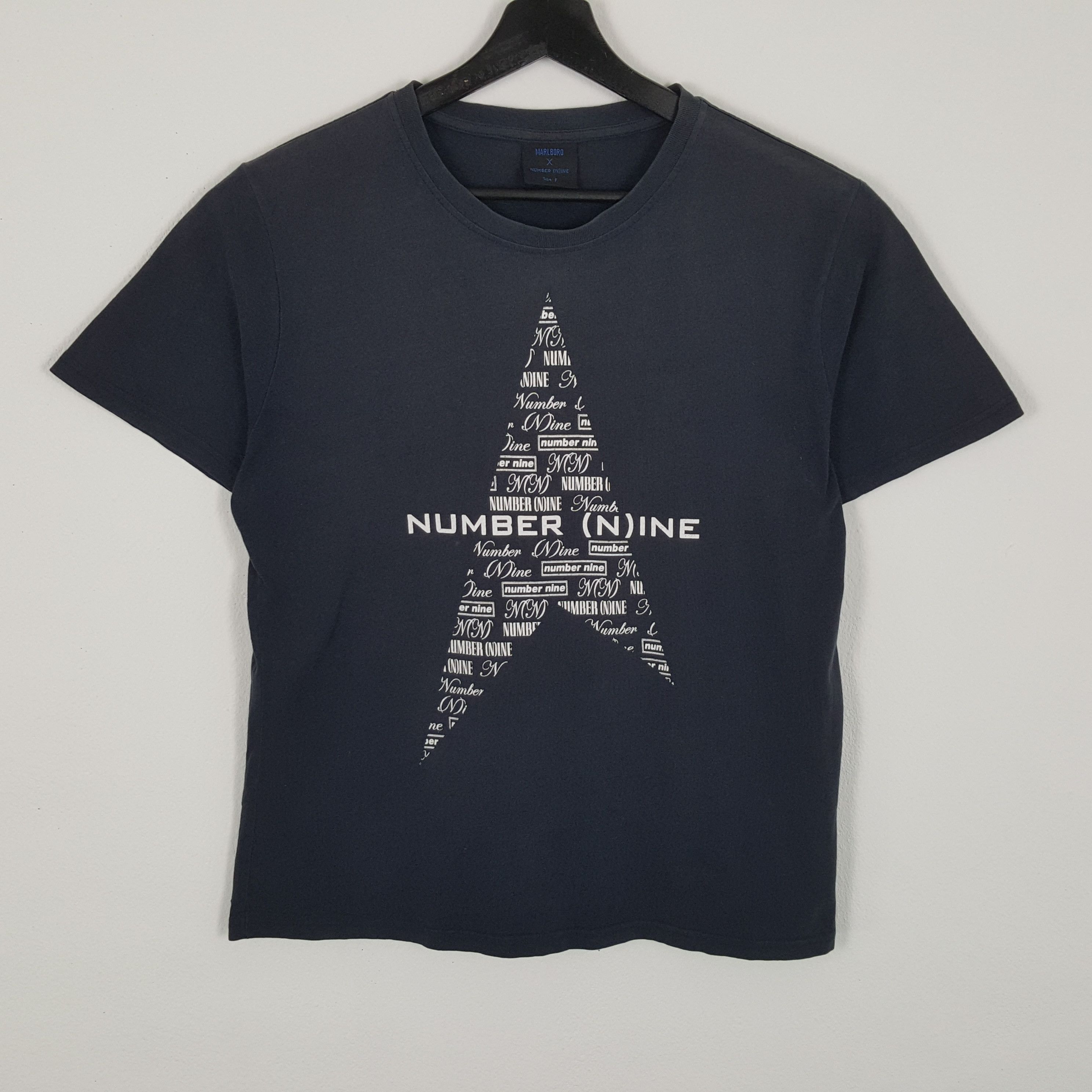 Marlboro × Number (N)ine × Vintage MARLBORO x NUMBER (N)INE Japanese Brand Art Design Tshirt Size US M / EU 48-50 / 2 - 1 Thumbnail