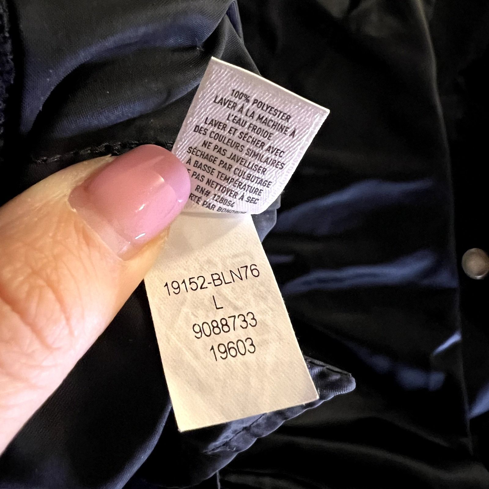 Bonobos Bonobos Mens Full Zip Bomber Jacket Standard Fit Black L Size US L / EU 52-54 / 3 - 6 Thumbnail