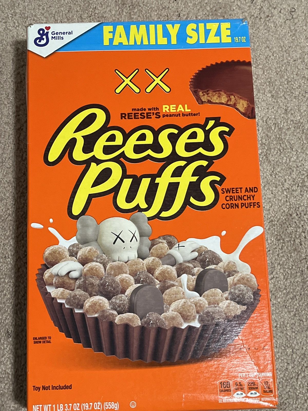 Kaws Reese’s x Kaws Cereal Box Size ONE SIZE - 1 Thumbnail