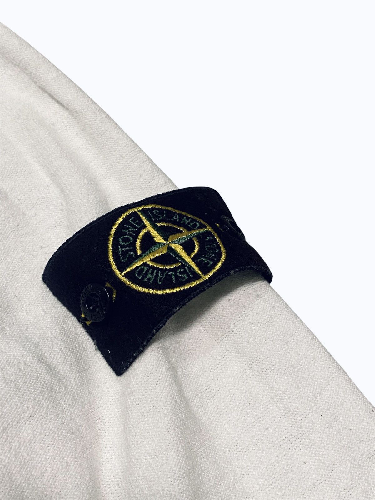 Stone Island Stone Island White Crewneck Sweater Jumper Size US M / EU 48-50 / 2 - 2 Thumbnail
