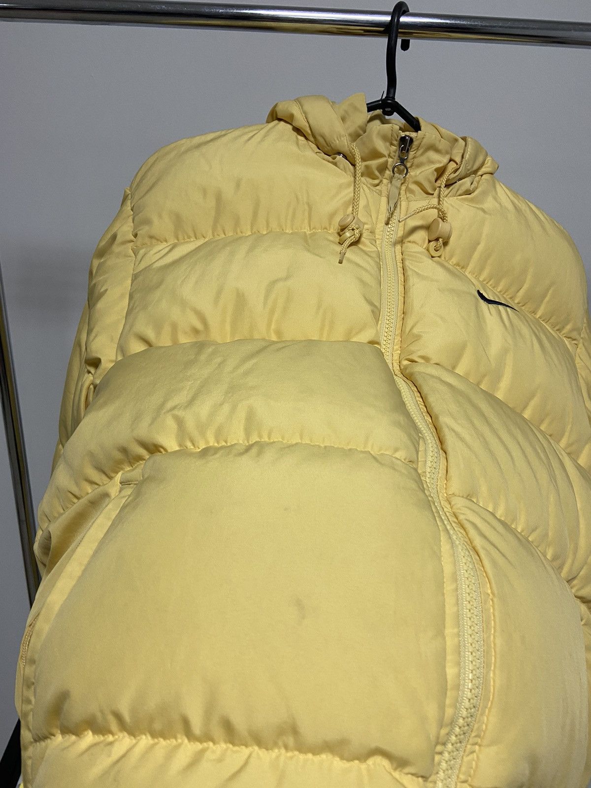 Nike × Vintage Nike Puffer Jacket Big spell out Logo Vintage Swoosh Hooded Size US S / EU 44-46 / 1 - 11 Thumbnail