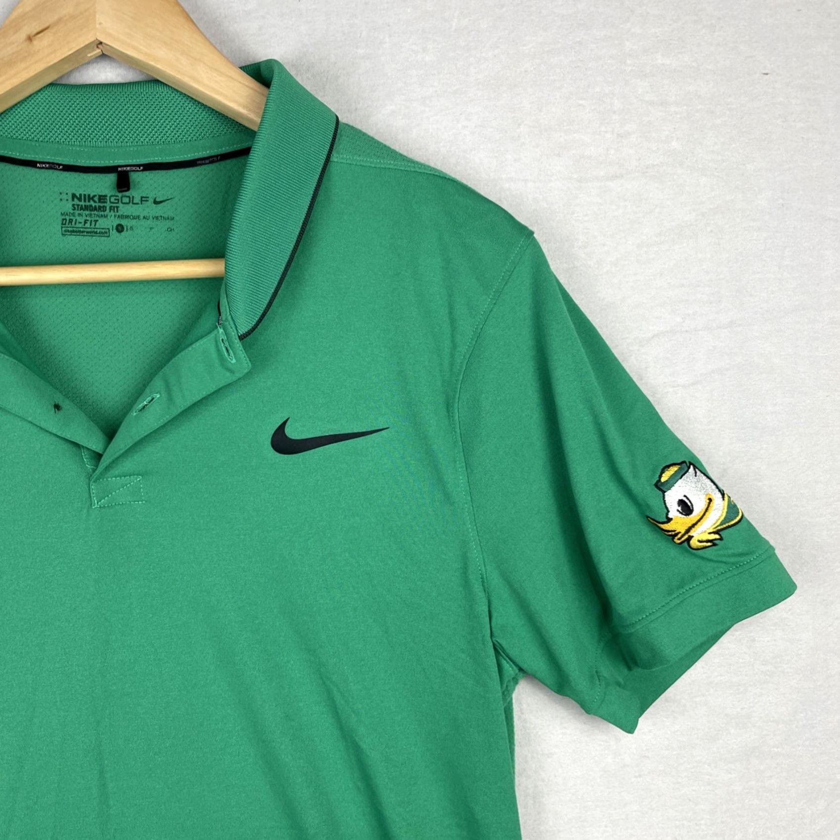 Nike Nike Dri-Fit Oregon Ducks Polo Shirt Mens Small Green NCAA PAC12 Size US S / EU 44-46 / 1 - 2 Thumbnail