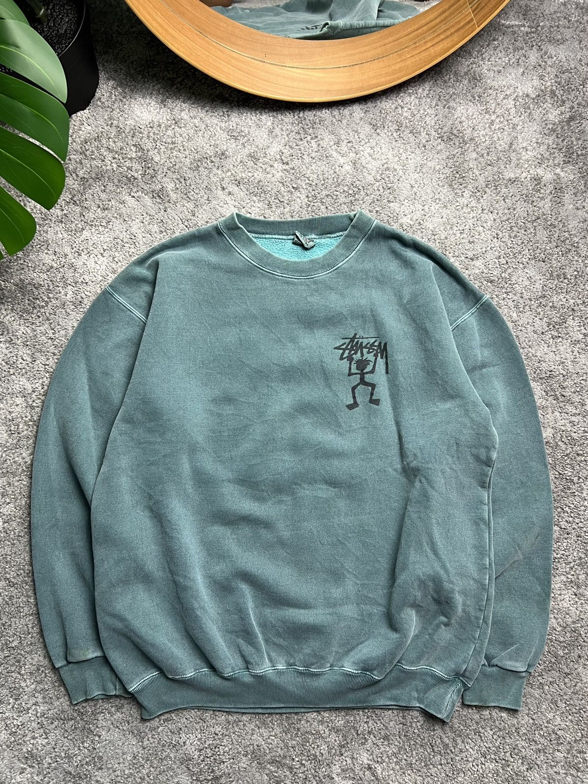 Stussy × Vintage Stussy Vintage Sweatshirt Size US L / EU 52-54 / 3 - 7 Thumbnail