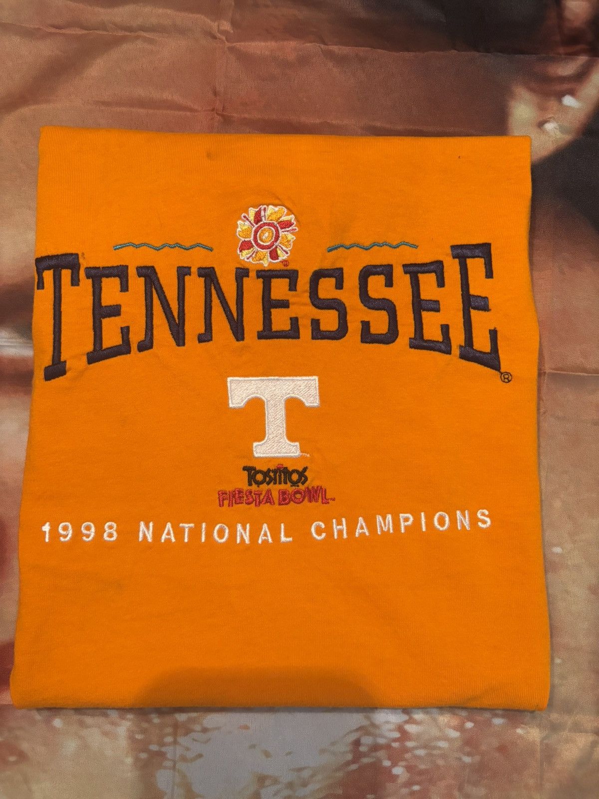 Anvil × Vintage Vintage 90s Tennessee vols Tostito bowl shirt Size US L / EU 52-54 / 3 - 7 Thumbnail