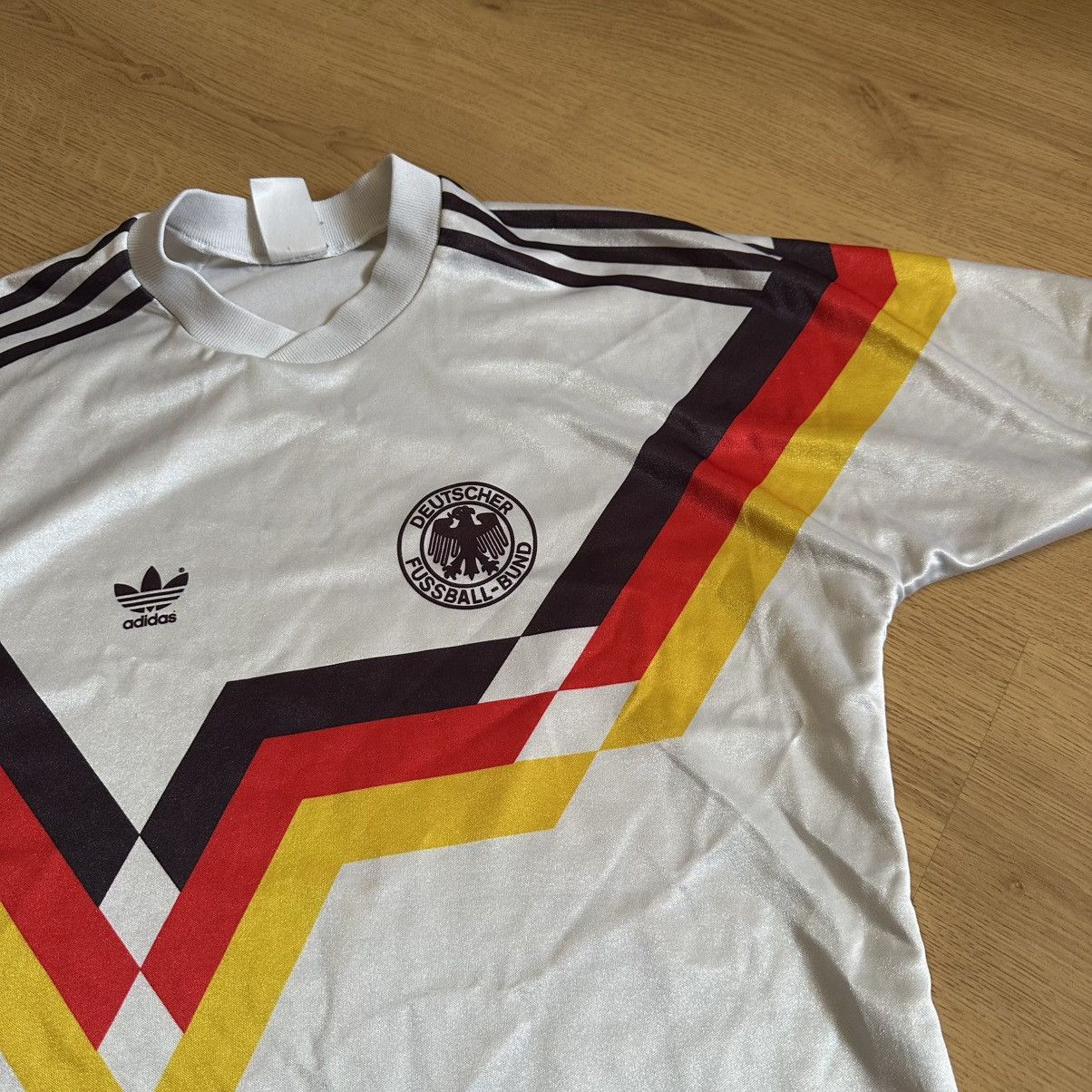 Adidas × Vintage Germany 1988 - 1990 Home football Adidas vintage shirt Size US S / EU 44-46 / 1 - 3 Thumbnail