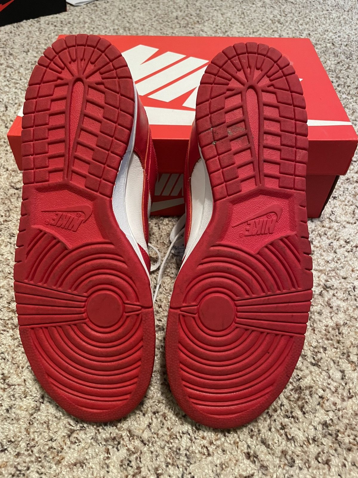 Nike Nike Dunk Low SP University Red Size US 10 / EU 43 - 6 Thumbnail