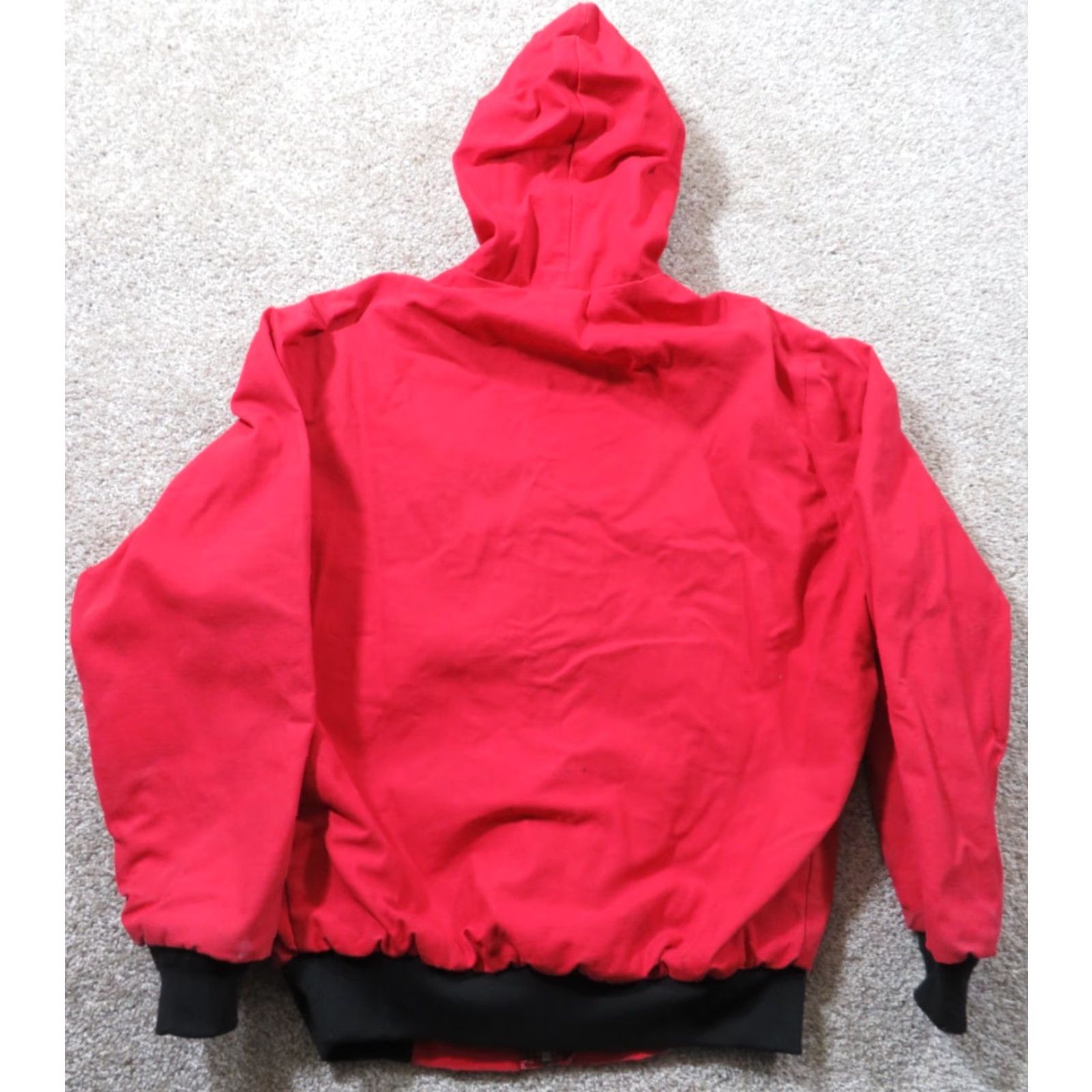 Vintage VTG USA Key Imperial Medium Reg Jacket Red Hooded Insulated Work Zip Chore Ranch Size US M / EU 48-50 / 2 - 7 Thumbnail
