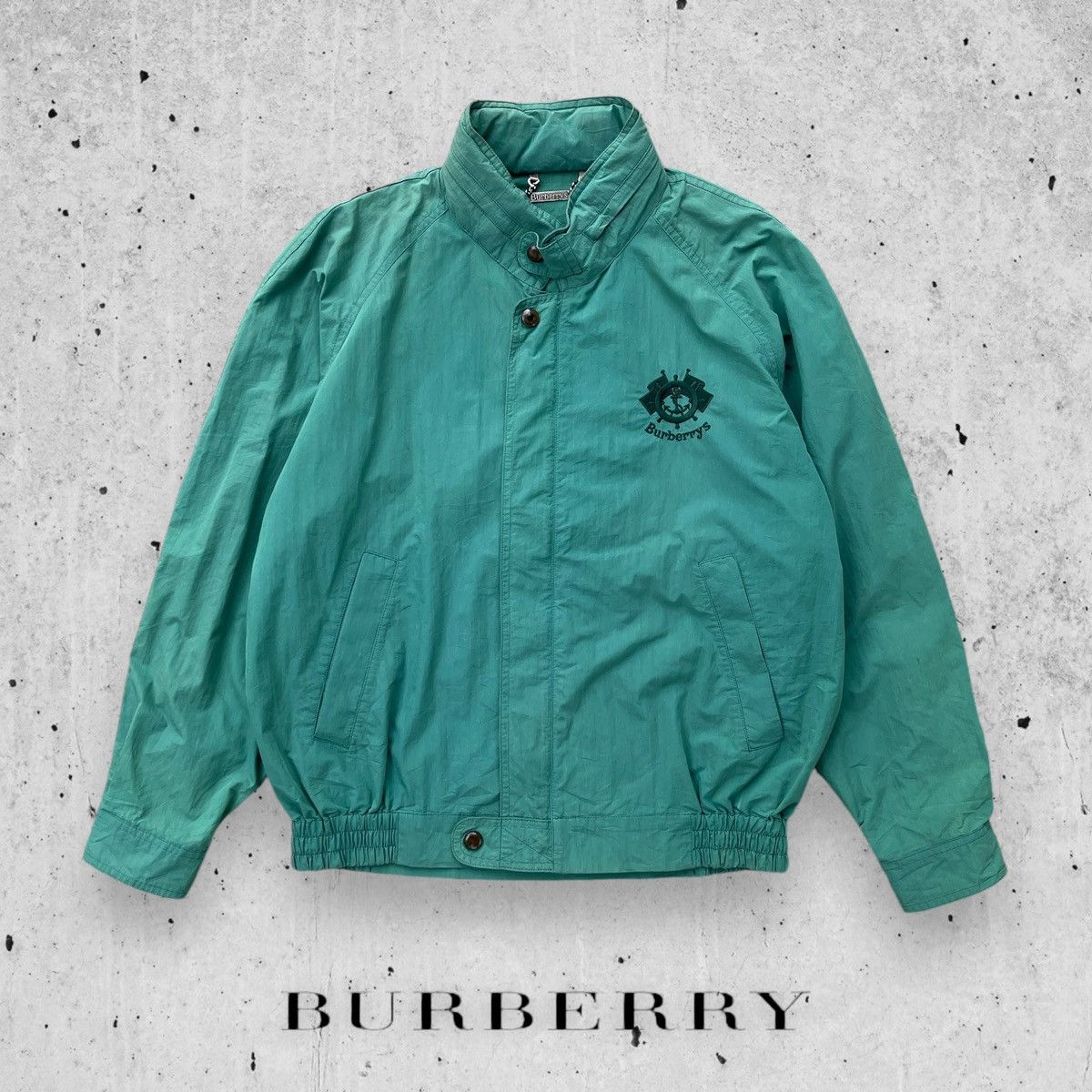 Burberry × Burberry Prorsum × Vintage 🔥Vintage Burberrys Logo Bomber Jacket With Hidden Hoodie Size US M / EU 48-50 / 2 - 1 Thumbnail
