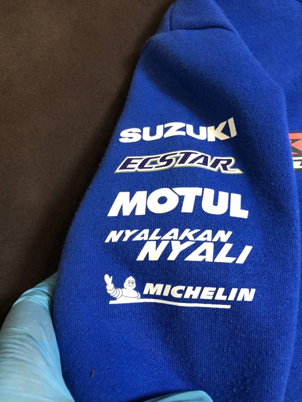 Vintage Vintage Suzuki Motorcycle Racing Track sweatshirt full zip Size US M / EU 48-50 / 2 - 10 Thumbnail