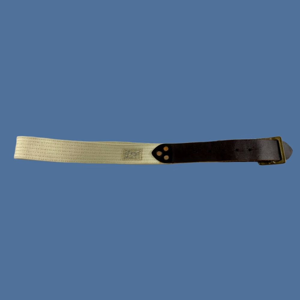 Polo Ralph Lauren Polo Ralph Lauren Belt Men’s Size 36 Brown Leather Stitched Canvas Size US M / EU 48-50 / 2 - 1 Thumbnail