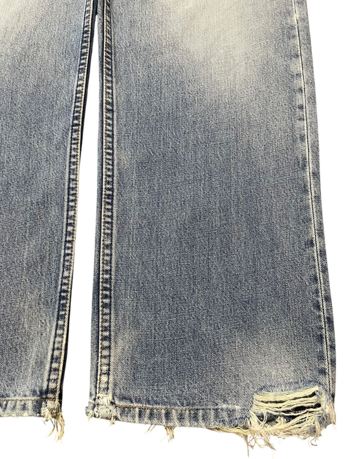 Levi's Vintage 80s Levis 503 Blue Faded Wash Distress Baggy Jeans Size US 32 / EU 48 - 8 Thumbnail