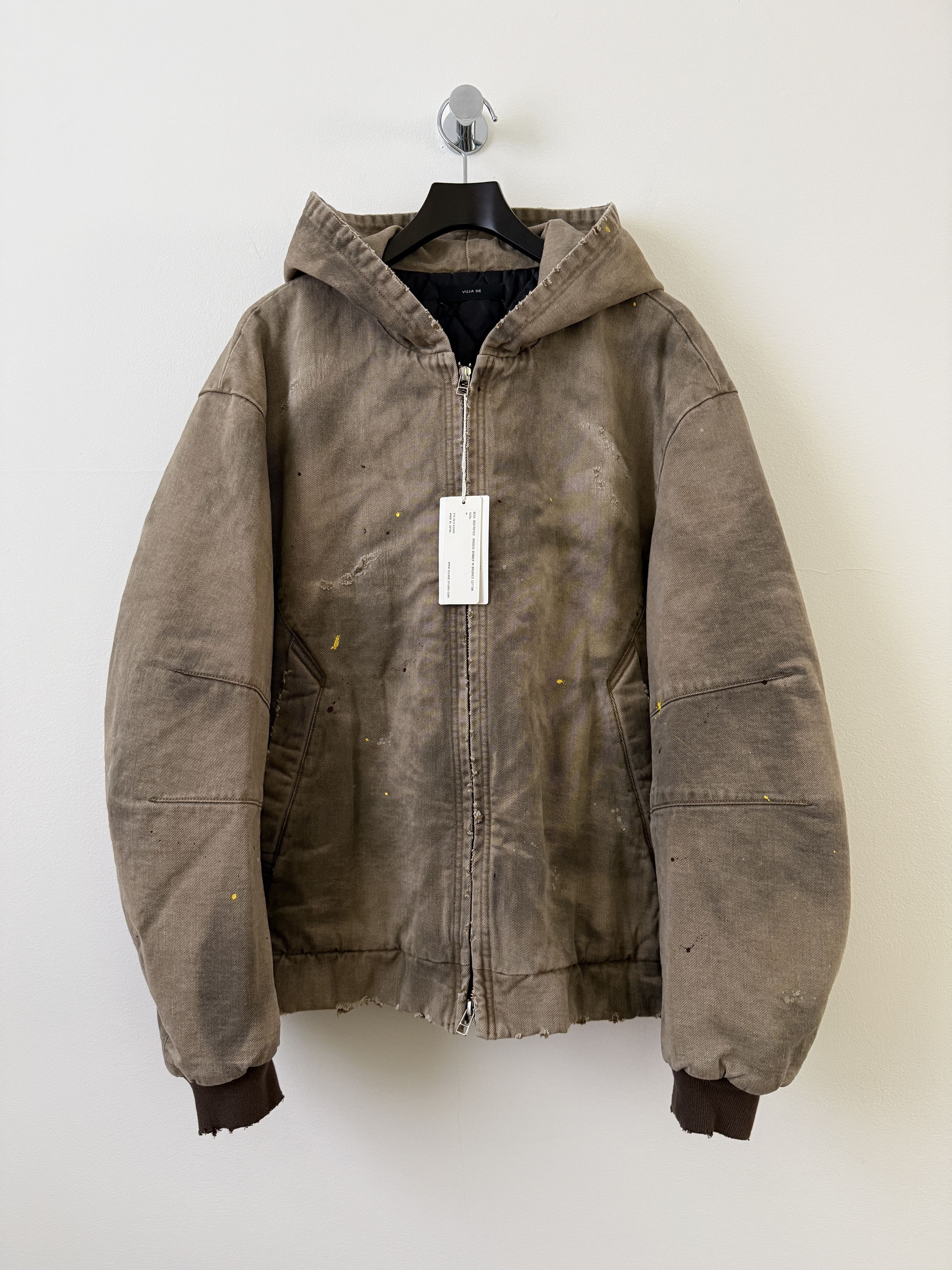 Vuja De VUJA DE MAX SATIN PILLOW BOMBER JACKET | Grailed