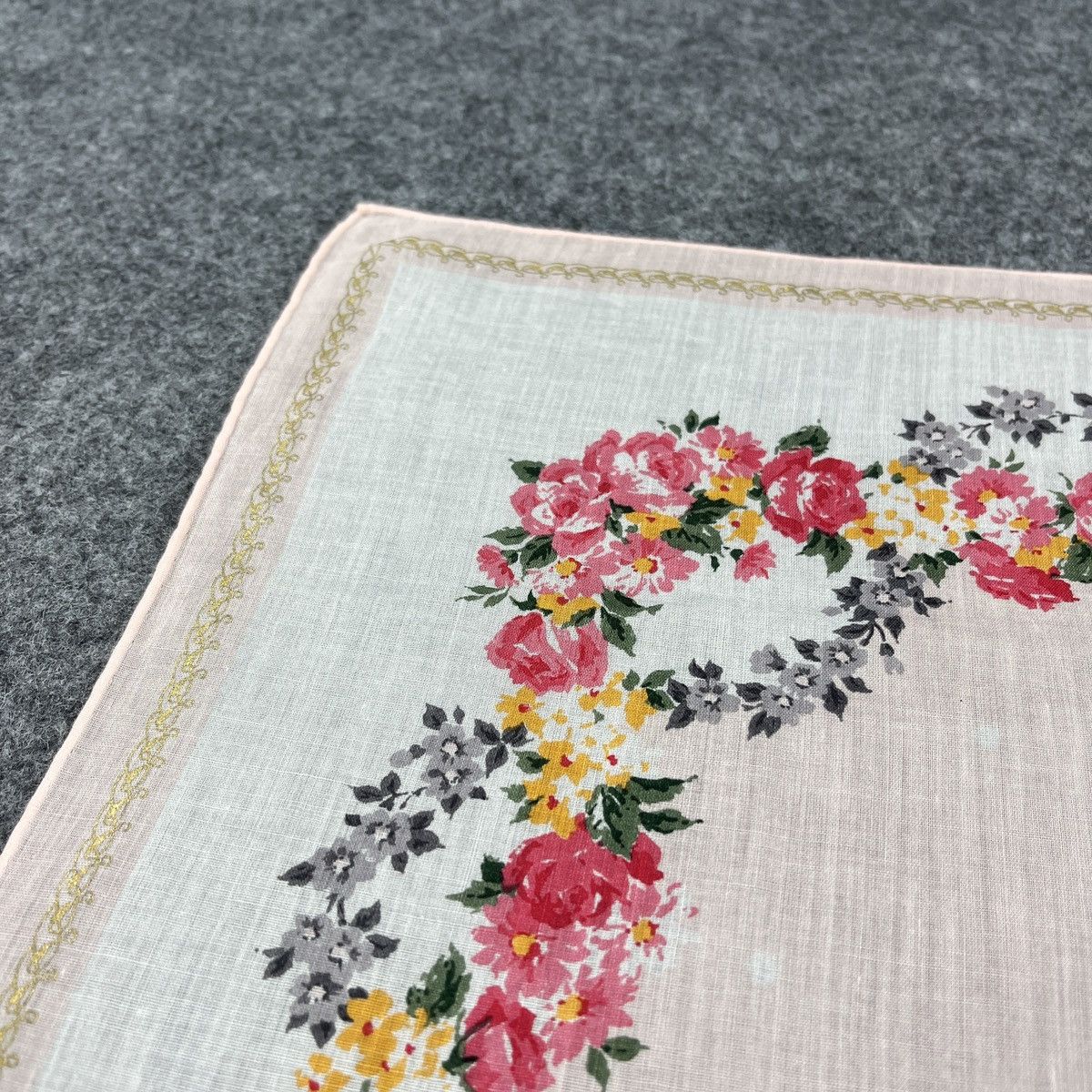 Vintage Christian Dior Handkerchief / Bandana / Neckerchief B146 Size ONE SIZE - 9 Thumbnail