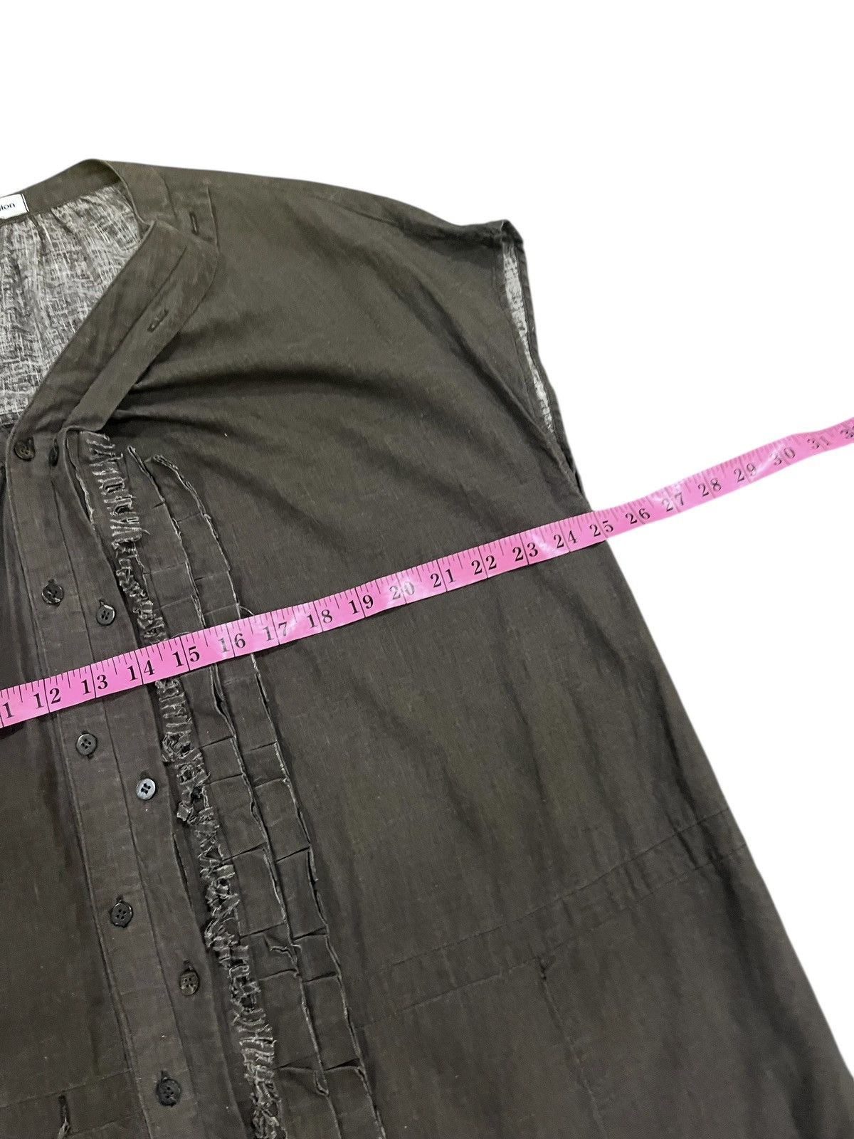 Issey Miyake ISSEY MIYAKE PLANTATION DRESS BUTTON UP Size XL / US 12-14 / IT 48-50 - 14 Thumbnail