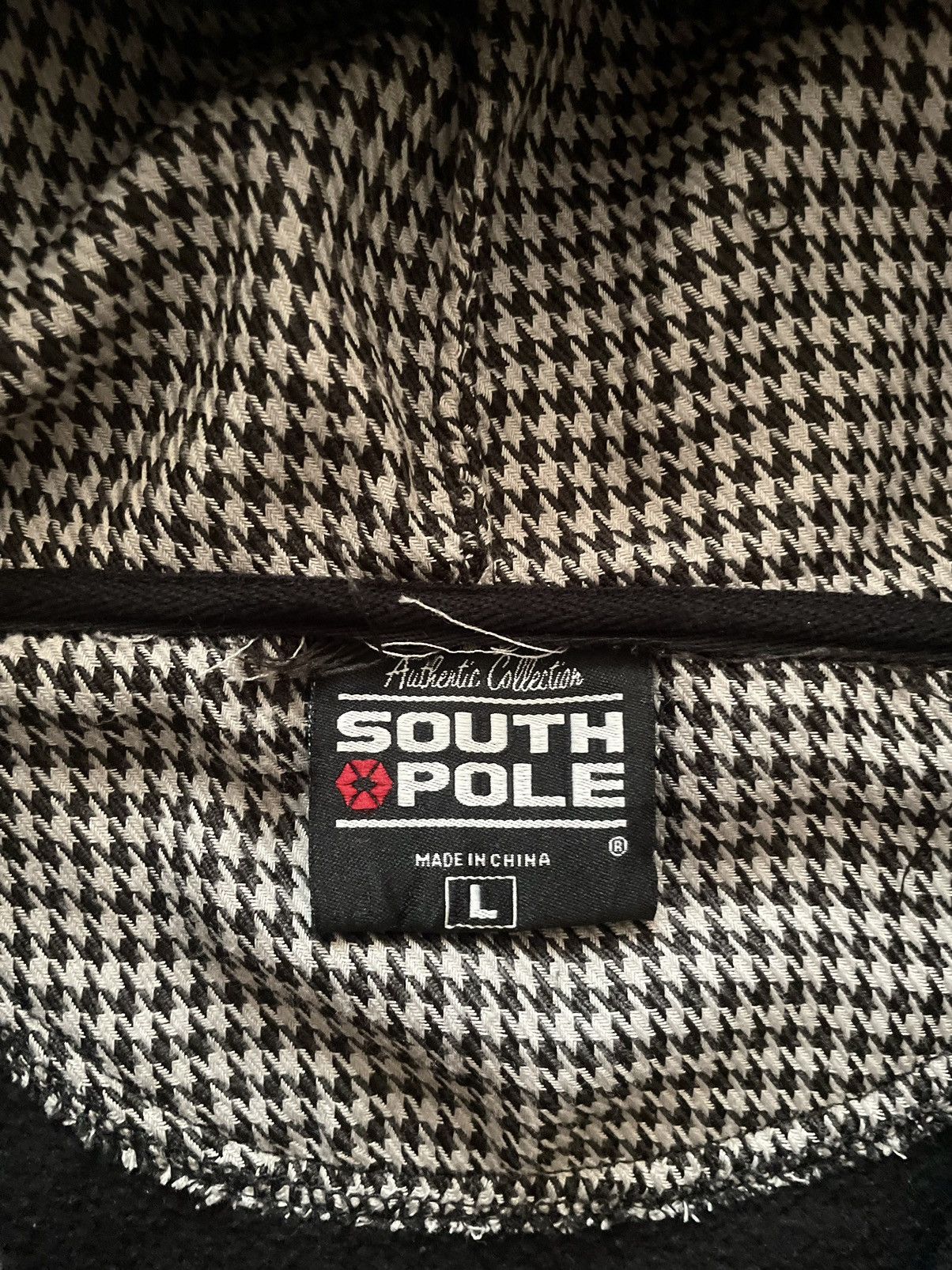 Southpole × Vintage 90s South Pole Zip-Hoodie Vintage Streetwear Sk8 Hip-Hop Y2k Size US L / EU 52-54 / 3 - 11 Thumbnail