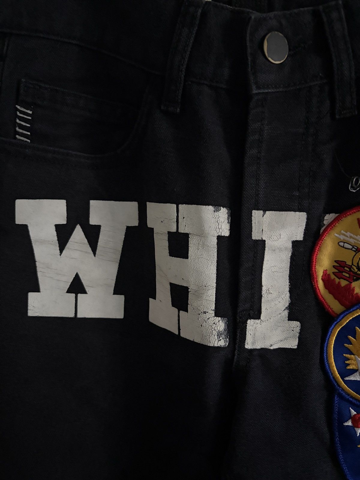 Off-White OFF WHITE PATCH RIPPED SS15 RARE Size US 29 - 13 Thumbnail