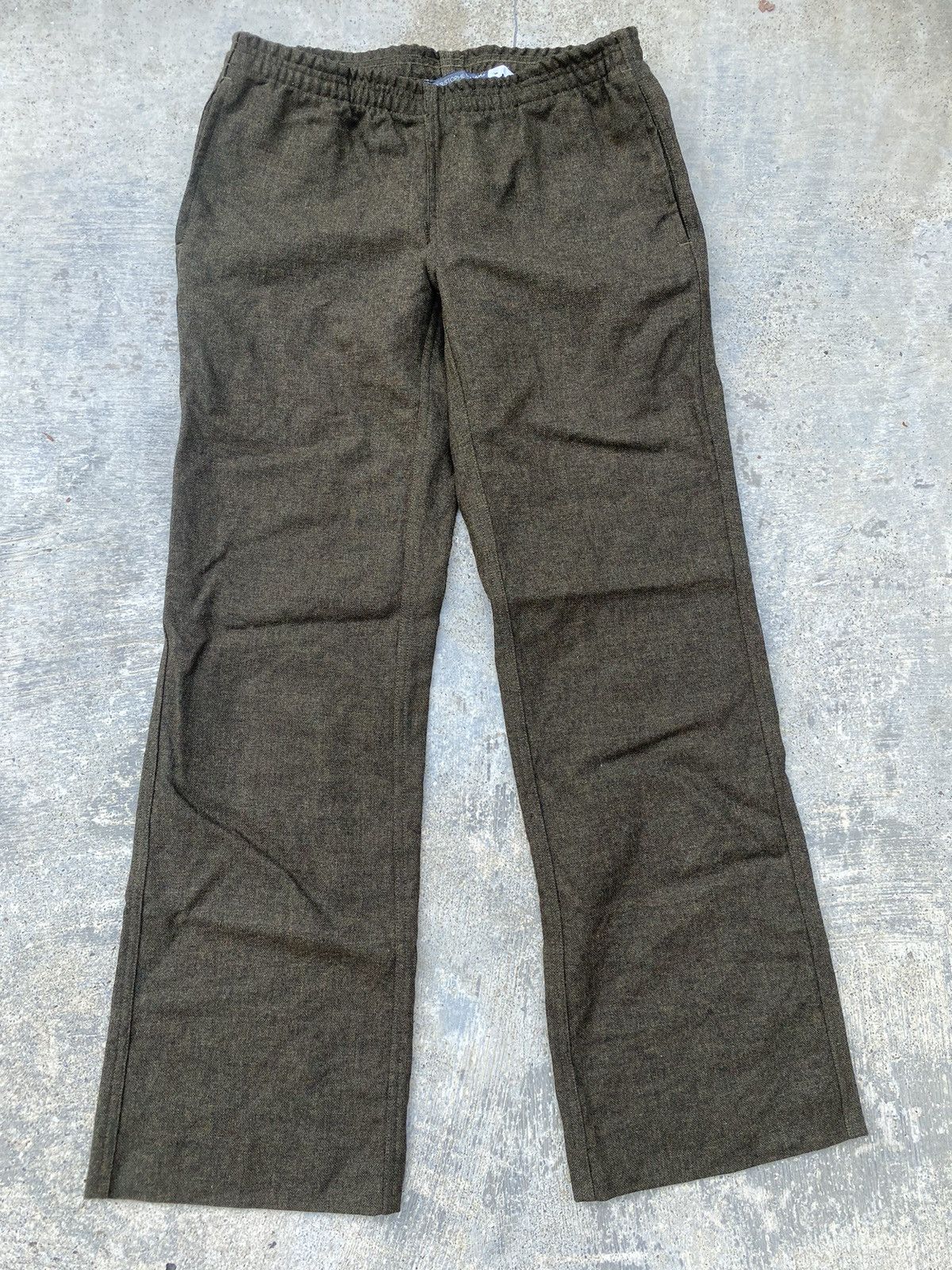 Christophe Lemaire VINTAGE CHRISTOPHE LEMAIRE BAGGY WIDE WOOL PUNK FRANCE MADE Size US 28 / EU 44 - 1 Thumbnail
