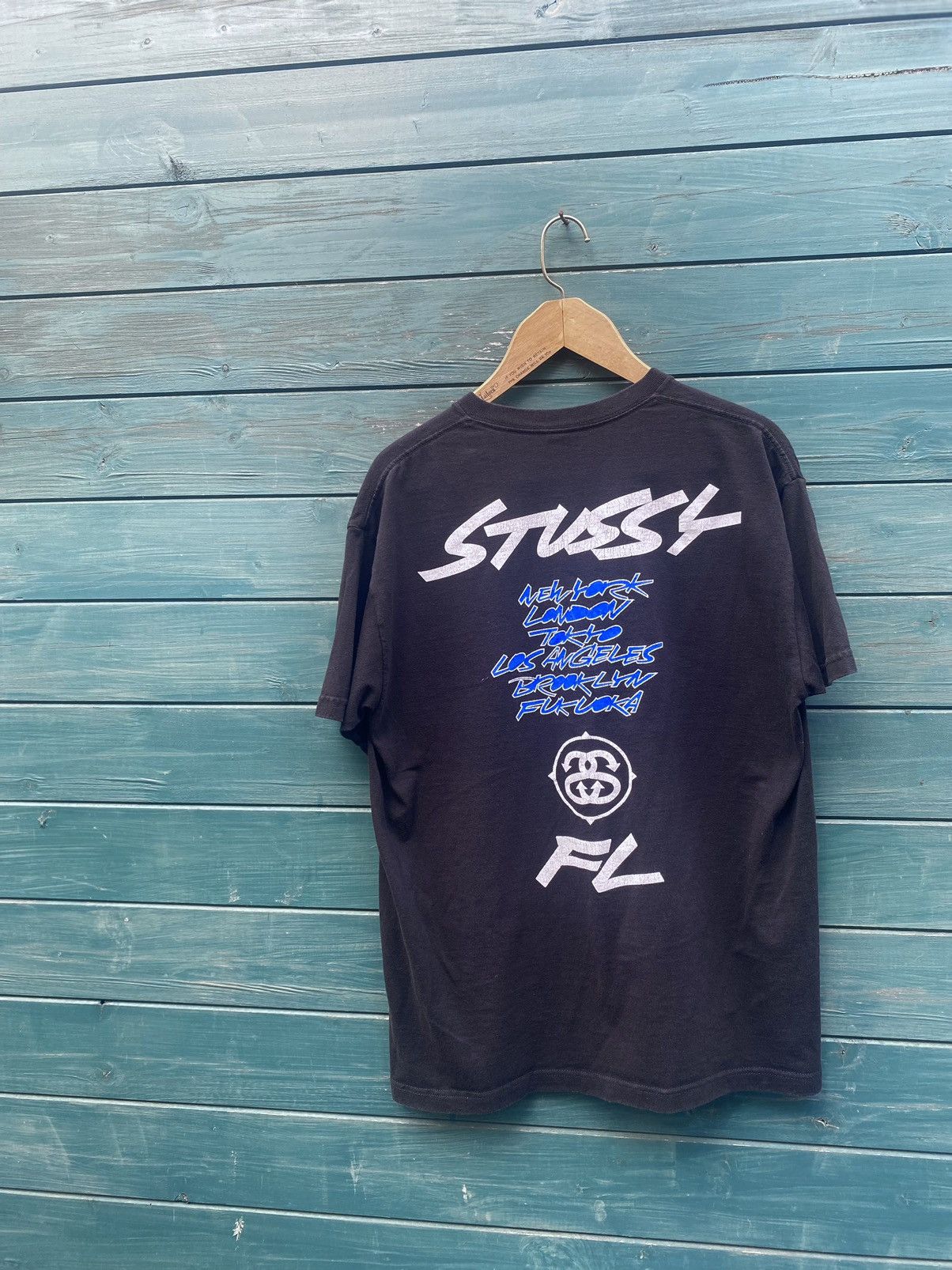 Stussy Vintage 00s Stüssy T-shirt Size US L / EU 52-54 / 3 - 4 Thumbnail