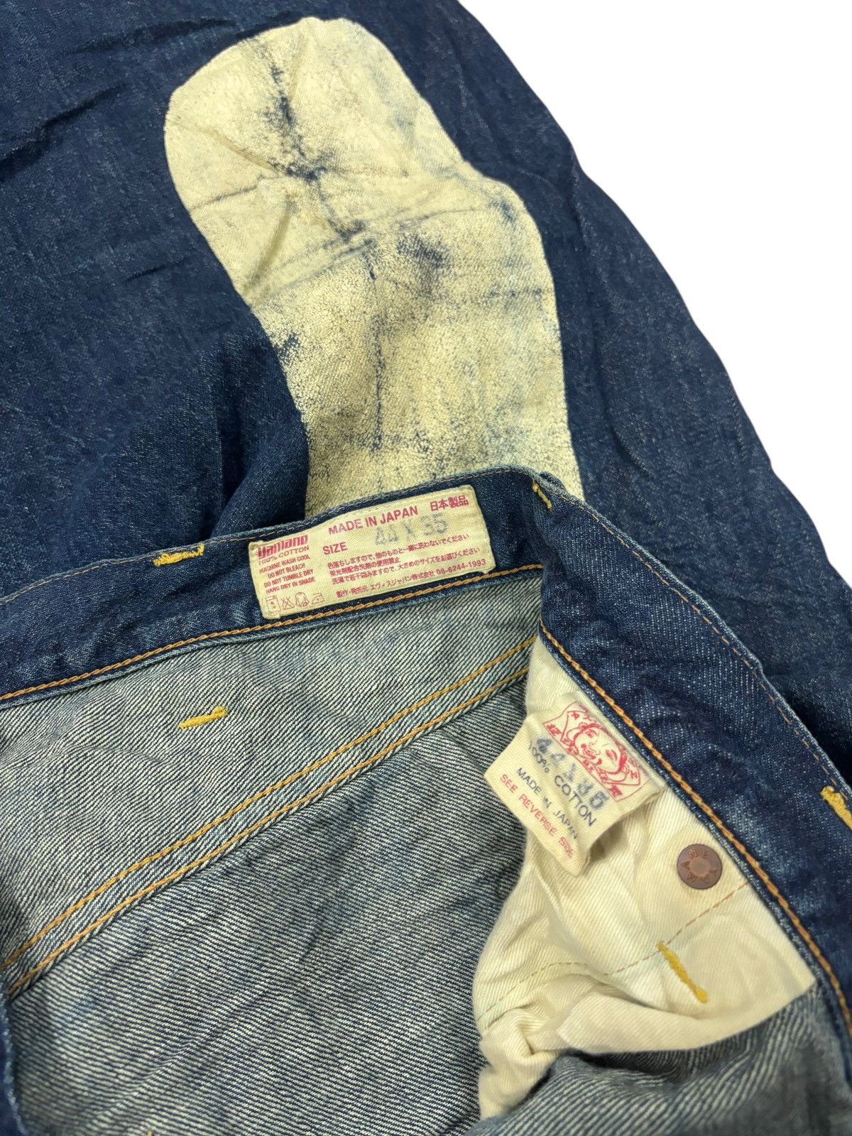 Evisu EVISU DAICOCK SELVEDGE JEANS VINTAGE SIZE 40 Size US 40 / EU 56 - 7 Thumbnail
