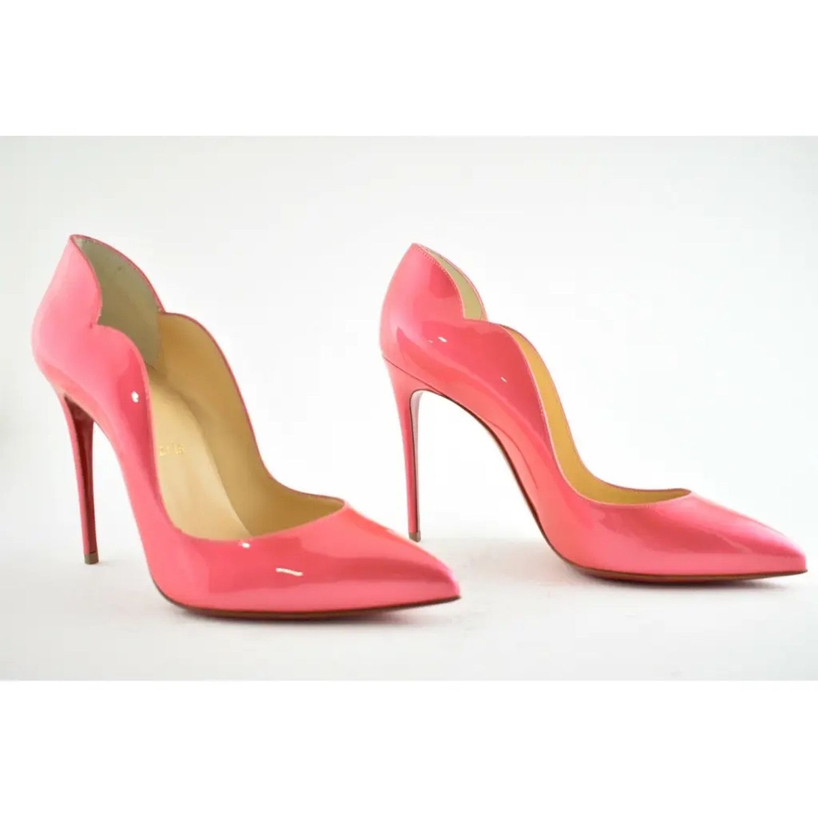Christian Louboutin Christian Louboutin Hot Chick 100 Patent Fluo Metal Size US 7.5 / IT 37.5 - 4 Thumbnail