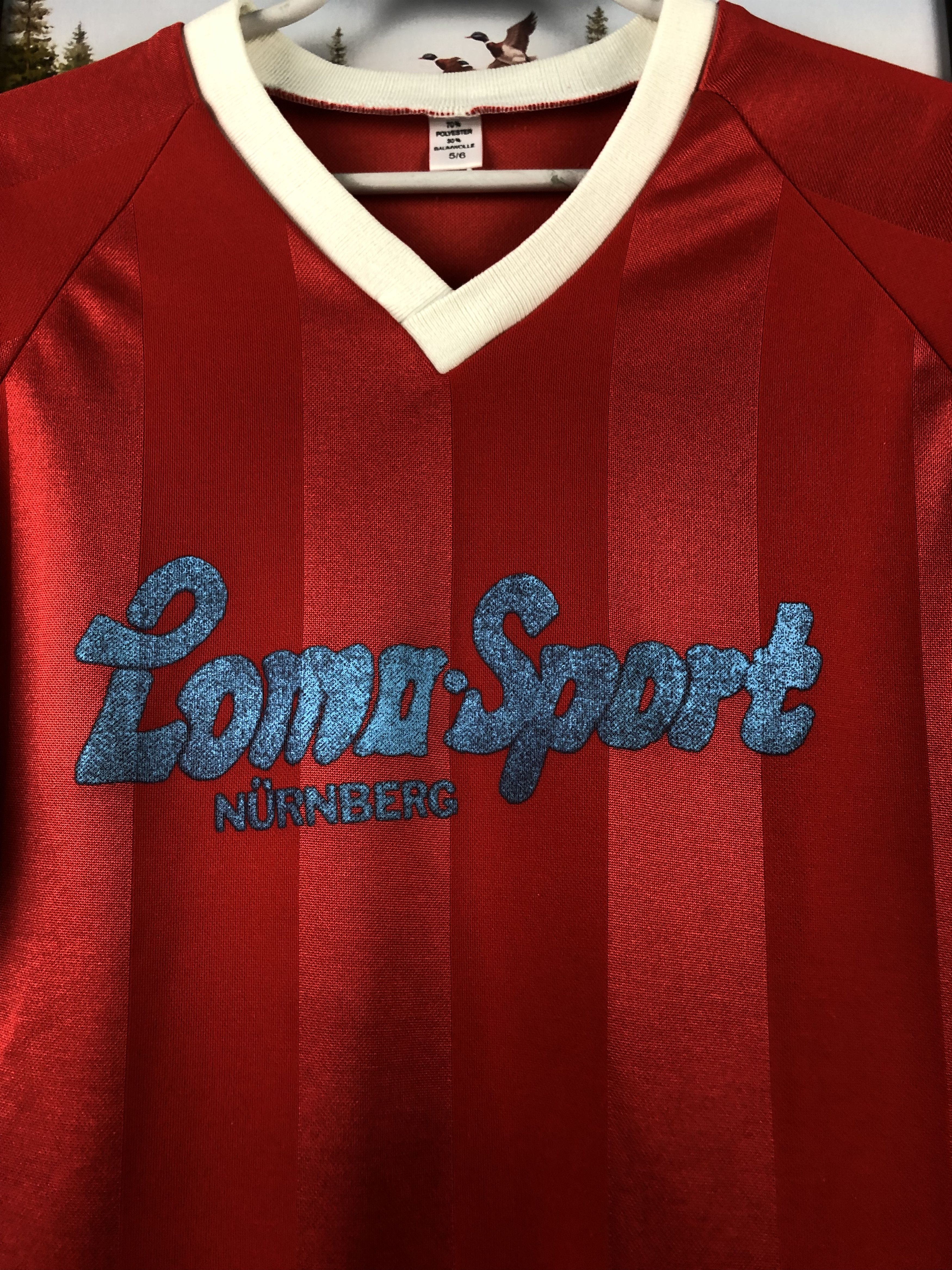 Vintage Vintage 80s TSV Kornburg Football Shirt Soccer Jersey Trikot Size US M / EU 48-50 / 2 - 5 Thumbnail