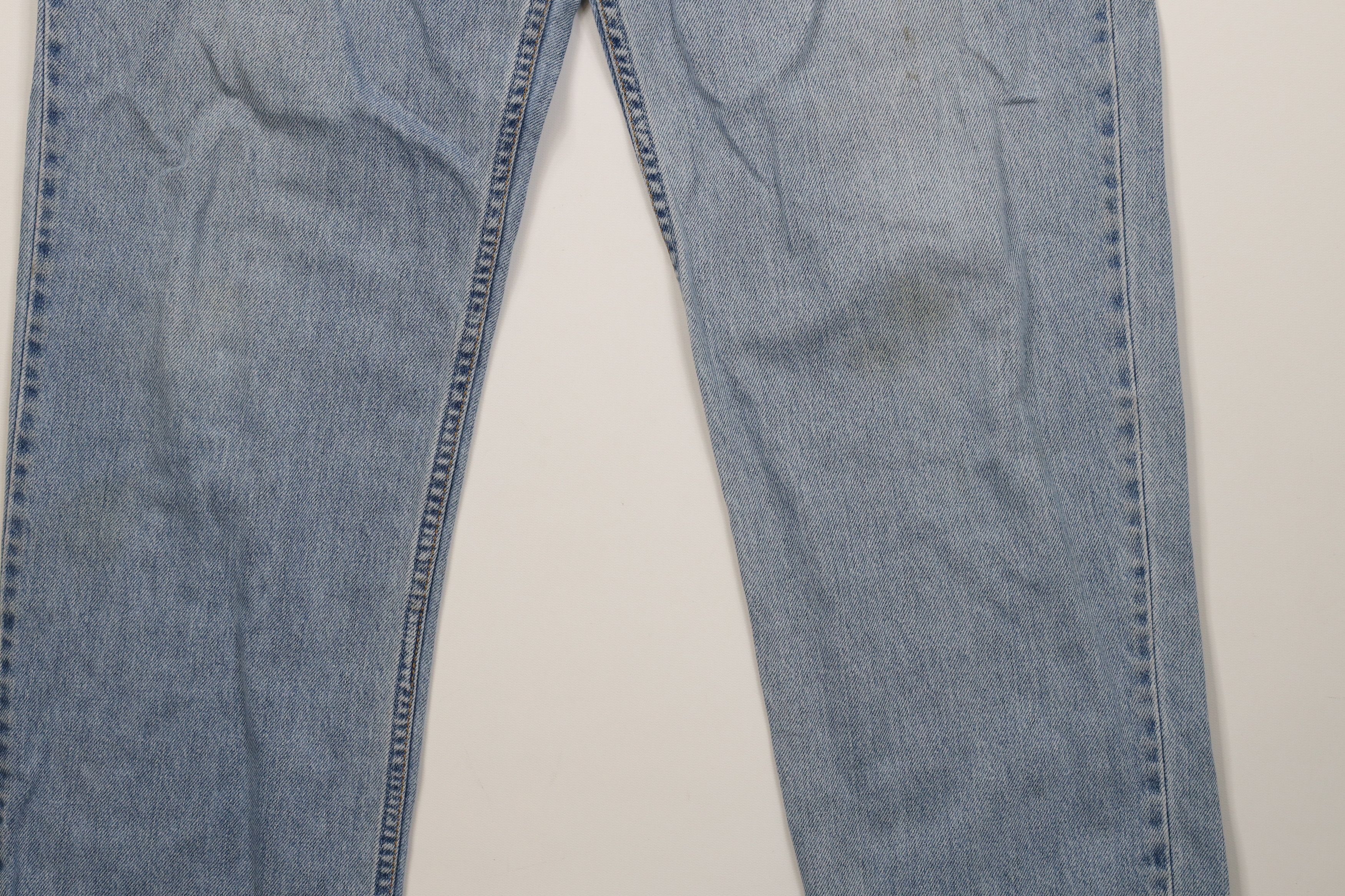 Levi's Vintage Y2K Levis 550 Relaxed Fit Denim Jeans Blue Cotton Size US 34 / EU 50 - 4 Thumbnail