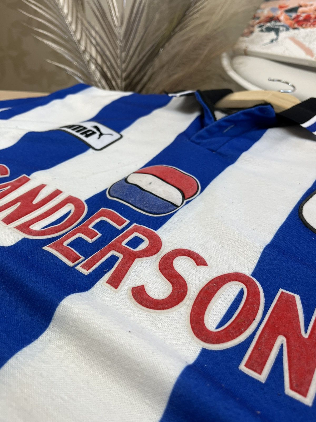 Puma SHEFFIELD WEDNESDAY PUMA SIZE L FOOTBALL SHIRT SOCCER Size US L / EU 52-54 / 3 - 12 Thumbnail