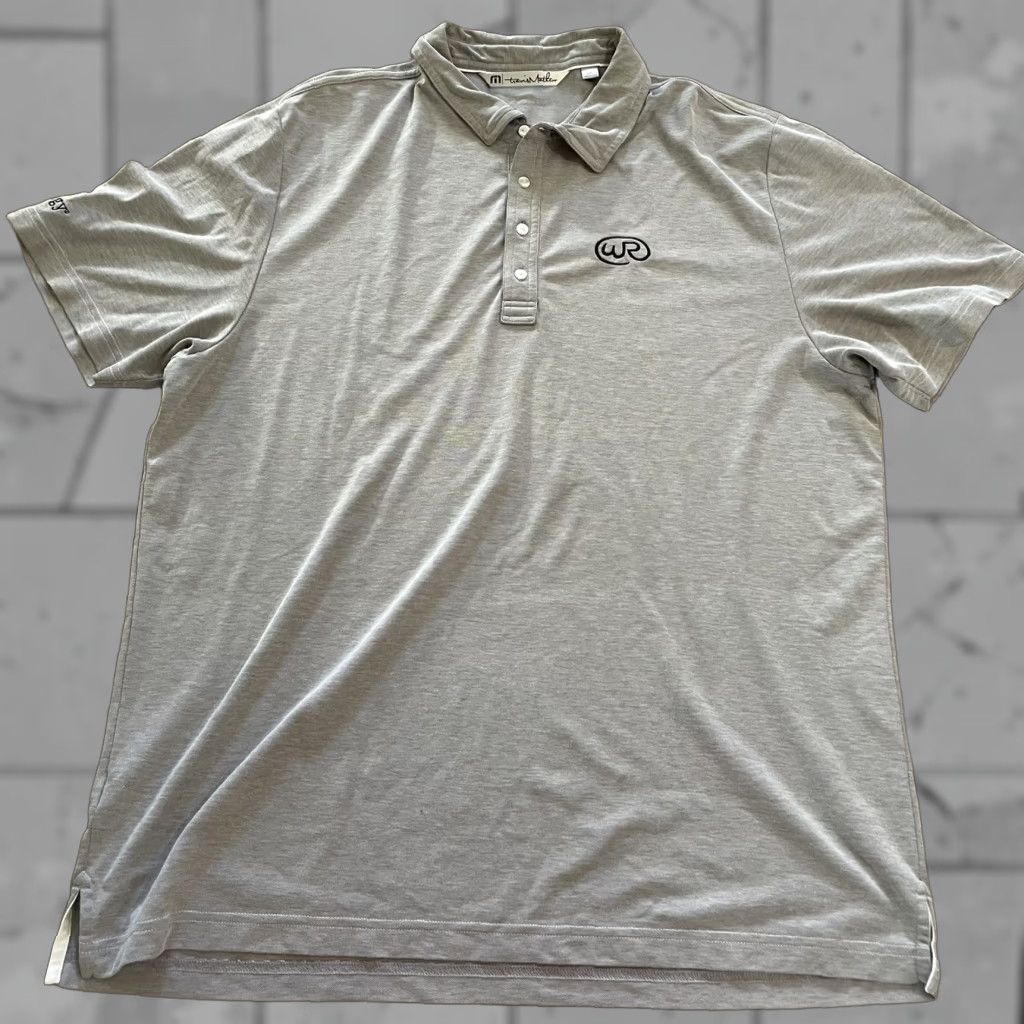 TravisMathew Travis Mathew Polo Shirt Gray Mens 2XL Golf Review? Size US XXL / EU 58 / 5 - 1 Thumbnail