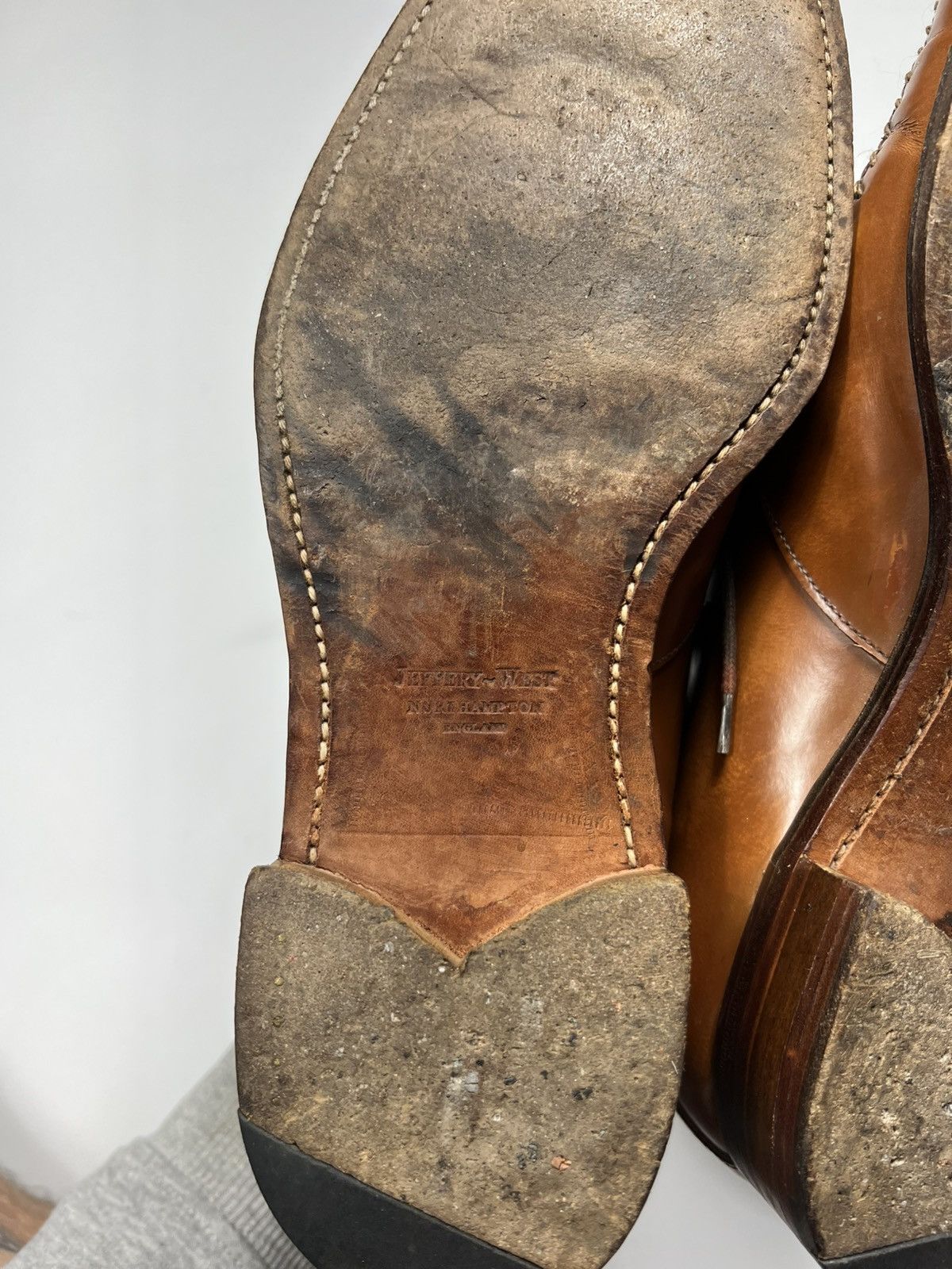 Jeffery West Rare Vintage Jeffery West Cowboy Leather Shoes Boots Size US 9.5 / EU 42-43 - 10 Thumbnail
