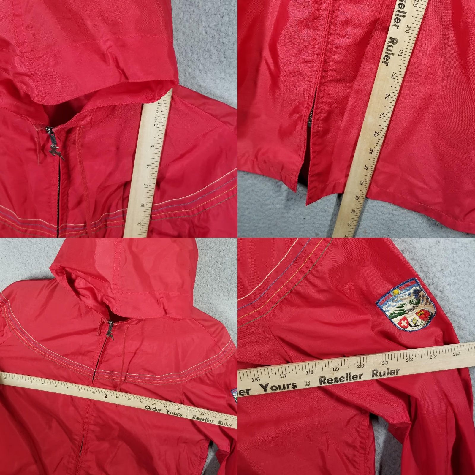 Vintage VINTAGE White Stag Jacket Mens M Windbreaker Davos Parsenn Red 80s Ski N/A Mens Size US M / EU 48-50 / 2 - 8 Thumbnail
