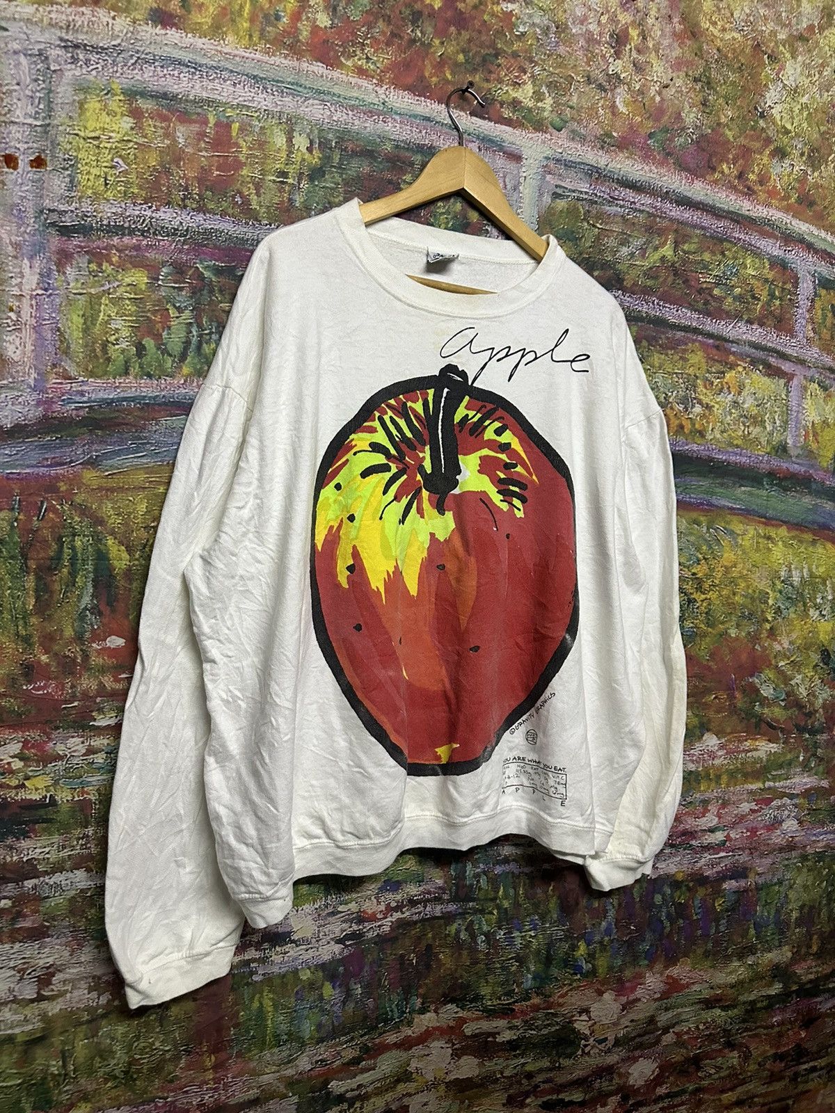 Vintage Vintage 90’s Gravity Graphics Big Apple Artwork oversized Size US XL / EU 56 / 4 - 4 Thumbnail