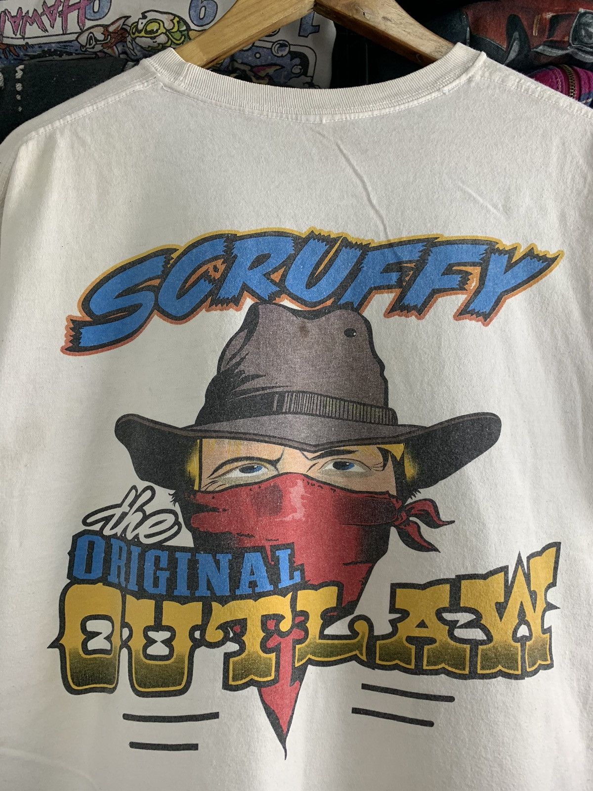 Vintage Vintage 90’s Scruffy Bobby Allen tee Size US L / EU 52-54 / 3 - 4 Thumbnail