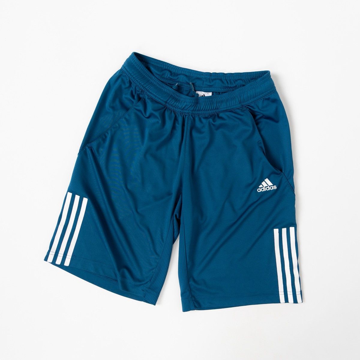 Adidas Adidas Mens Blue Shorts 3-Stripes Climacool Sports Training Size US 30 / EU 46 - 1 Thumbnail