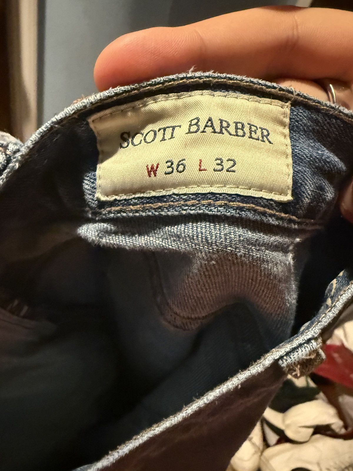 Scott Barber Vintage Scott Barber Jeans 36X32 Size US 36 / EU 52 - 3 Thumbnail