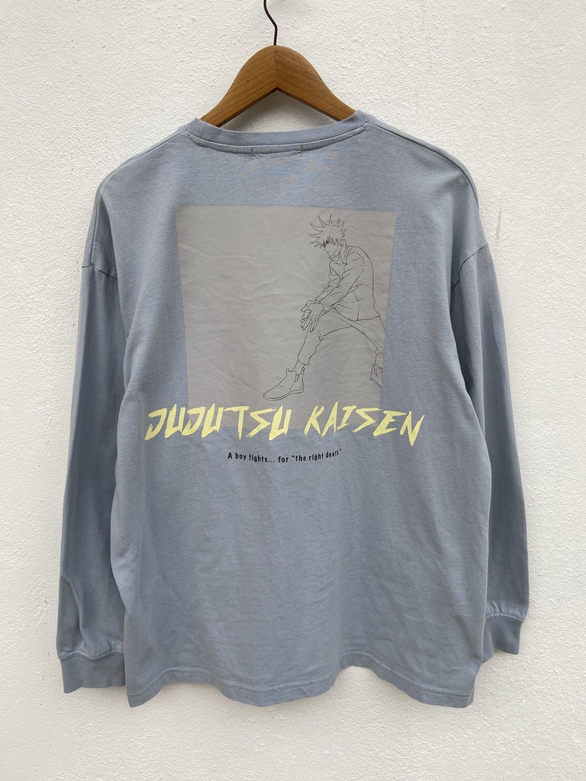 Anime 🔥 Jujutsu Kaizen long sleeve t shirt Size US M / EU 48-50 / 2 - 2 Thumbnail