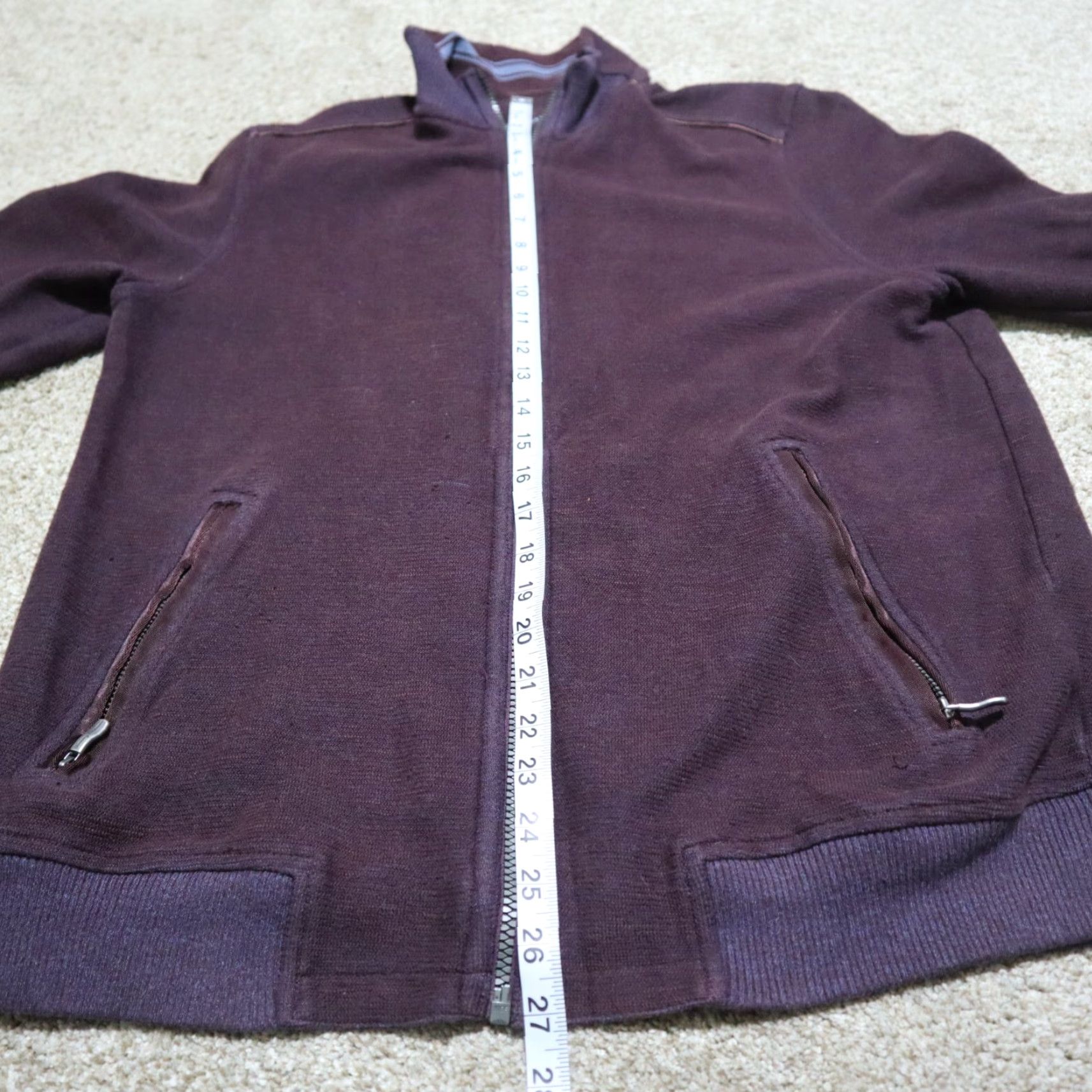 Tommy Bahama VINTAGE Tommy Bahama Full Zip Jacket Burgundy Men's Size S Small Size US S / EU 44-46 / 1 - 5 Thumbnail