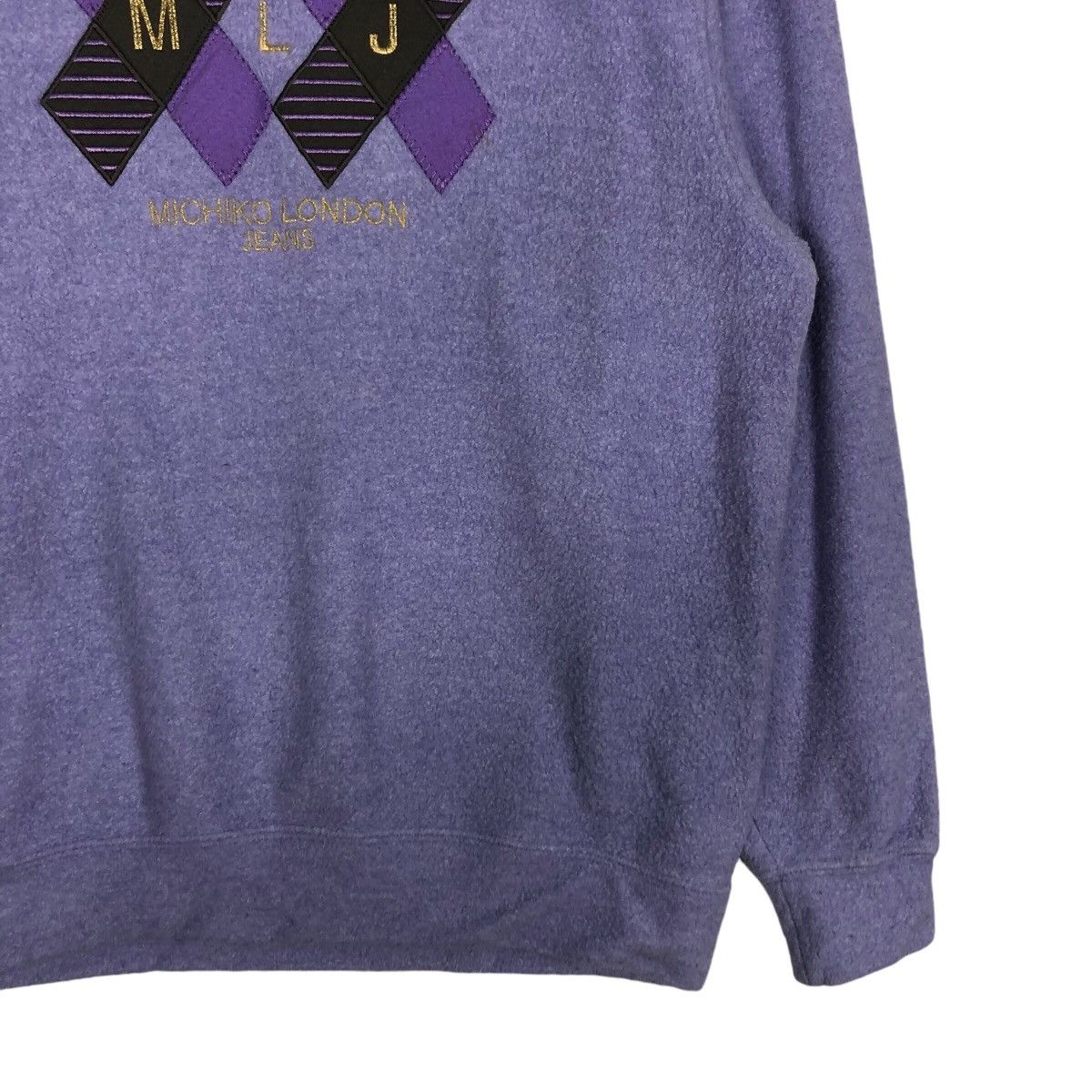 Michiko Koshino London × Vintage Vintage Michiko London Jean Sweatshirt Rare Pullover Small Size US S / EU 44-46 / 1 - 4 Thumbnail