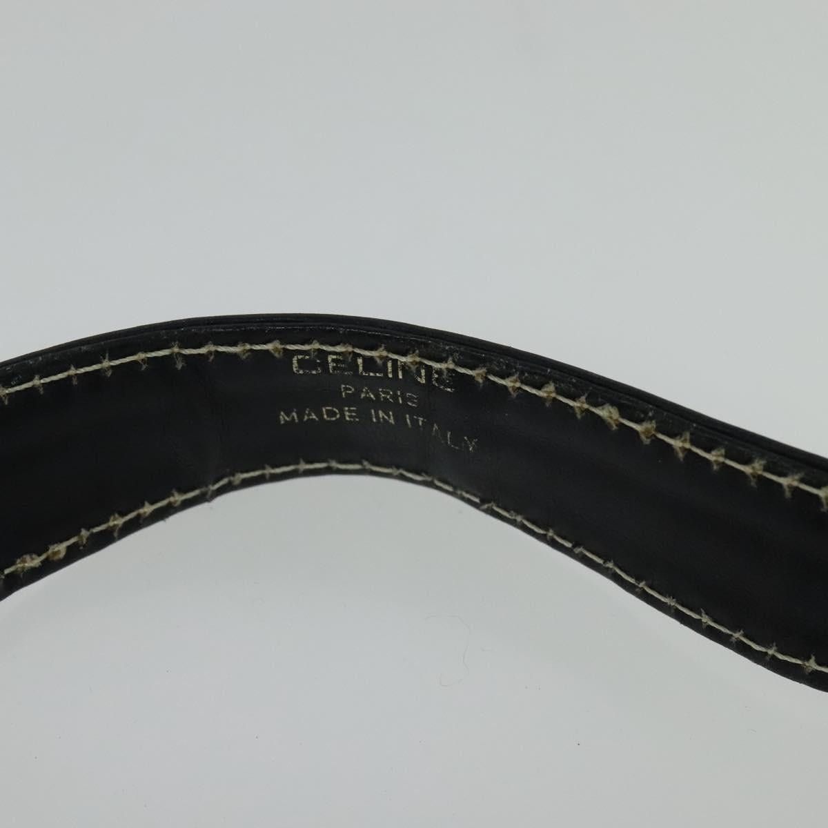 Celine CELINE C Sulky Shoulder Bag Canvas Navy Gold Size ONE SIZE - 9 Thumbnail