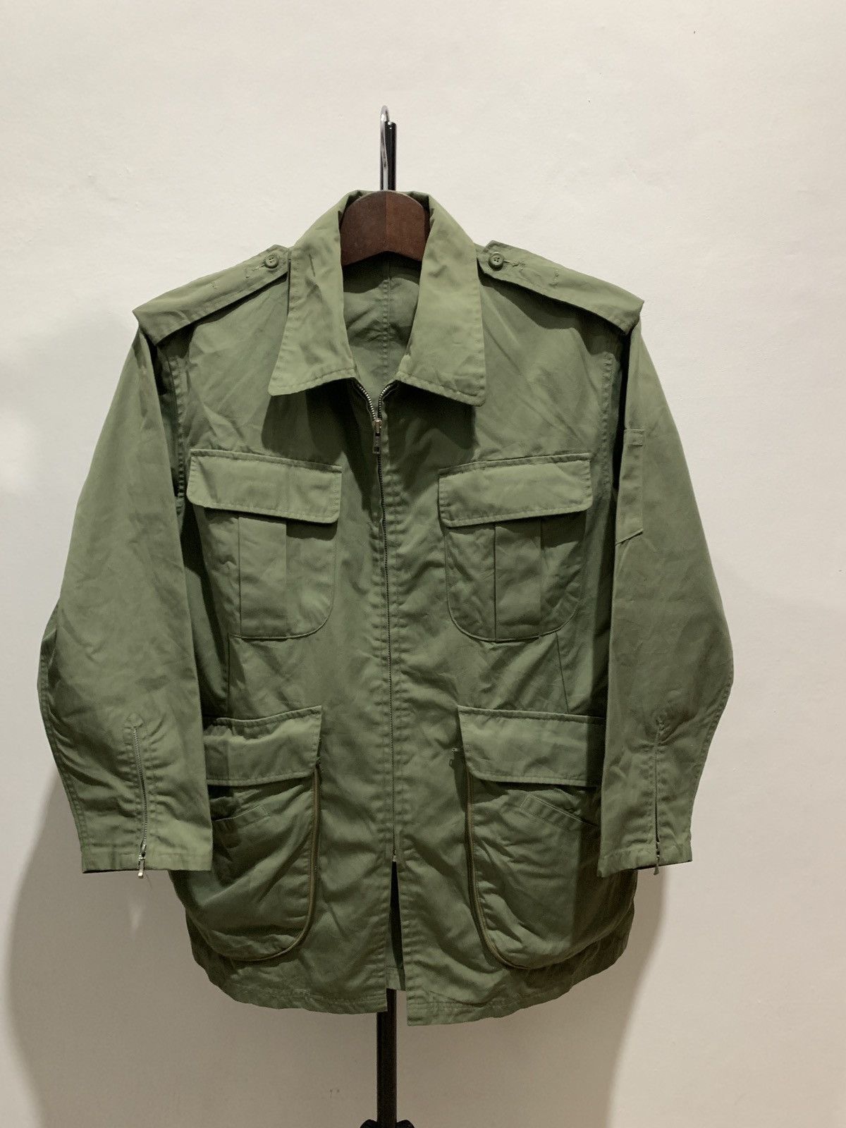 Vintage Vintage 70s Cameraman Jacket Setalon Japan Military Style Size US M / EU 48-50 / 2 - 2 Thumbnail