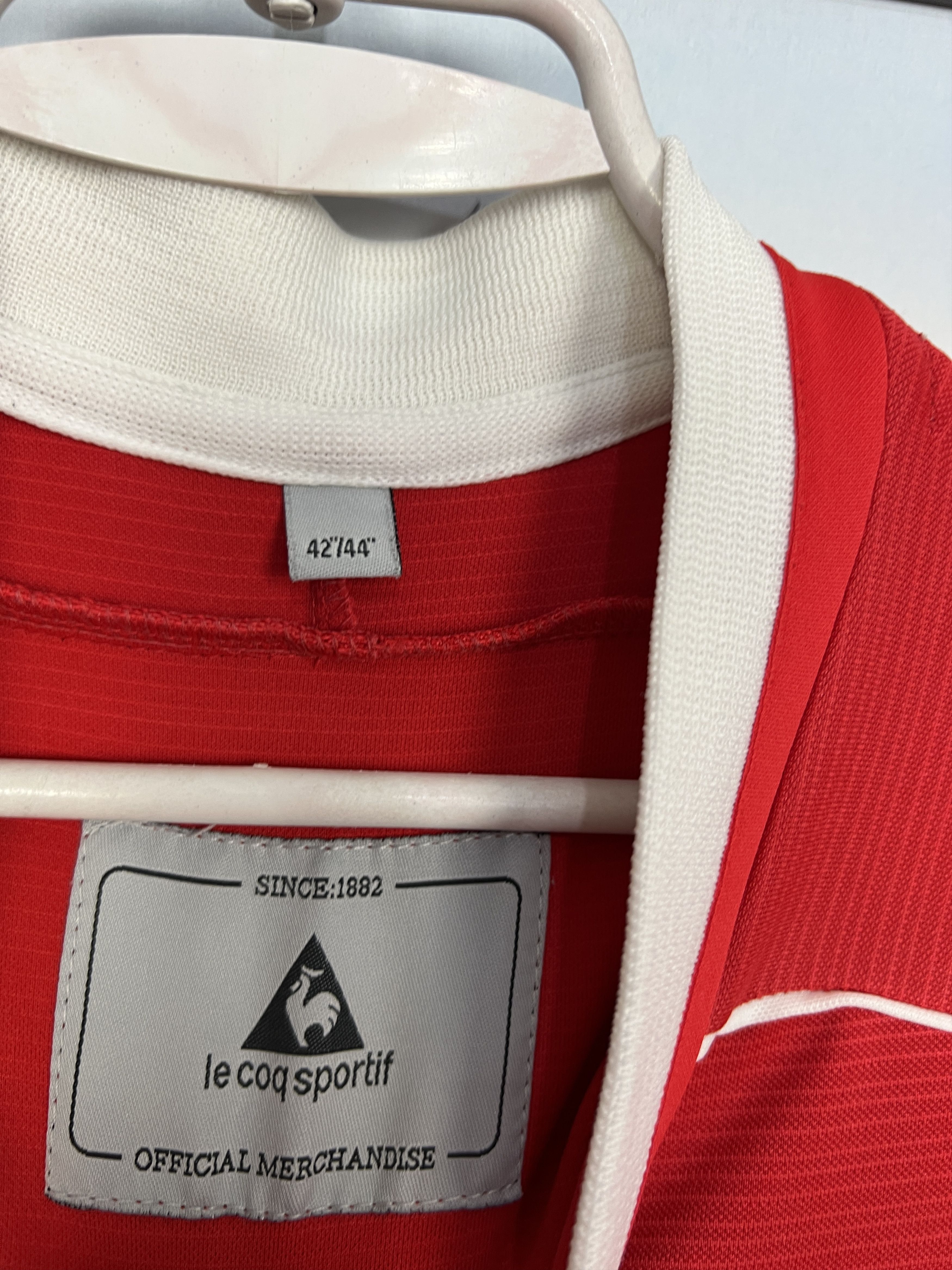 Le Coq Sportif Charlton Athletic Home football shirt Soccer Jersey Trikot Size US L / EU 52-54 / 3 - 5 Thumbnail