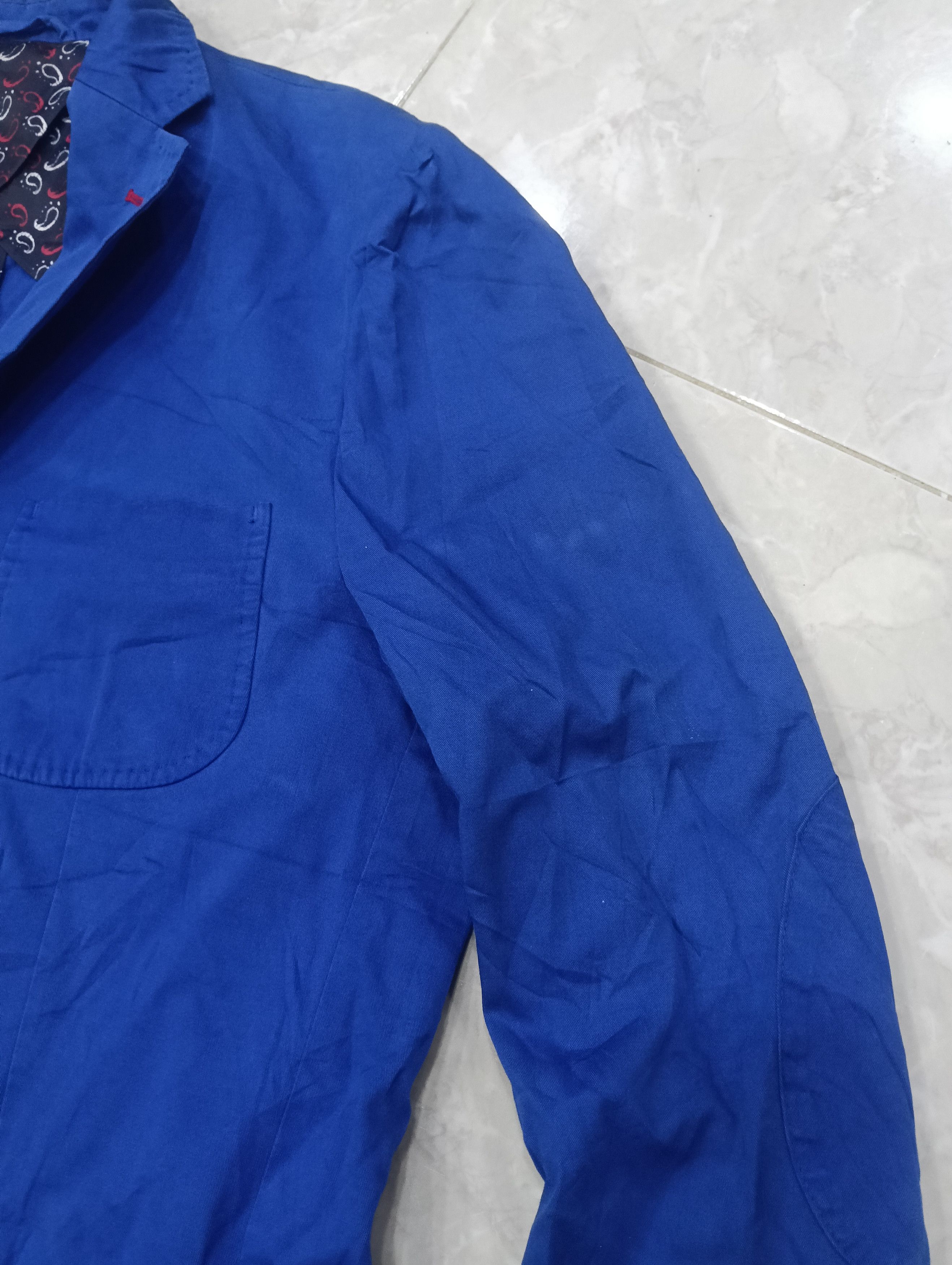 Japanese Brand Vicomte A. Slim Fix Blazer Jacket Size 50S - 15 Thumbnail