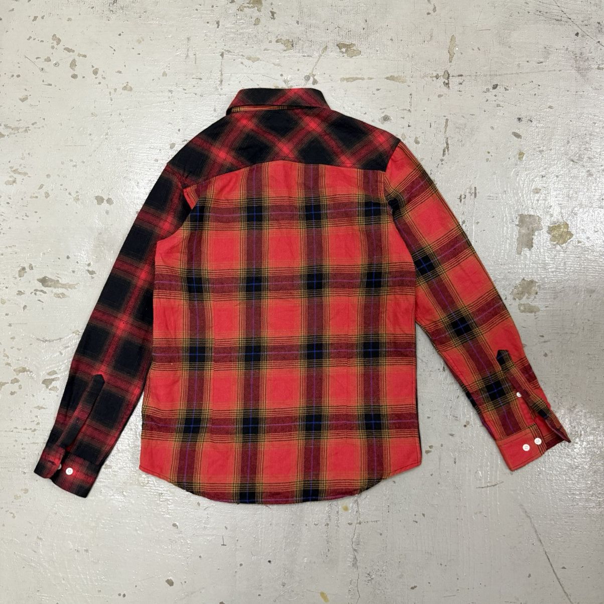 semanticdesign Semantic Design Multi Plaid Button Up Shirt Punk Riot Size US M / EU 48-50 / 2 - 5 Thumbnail