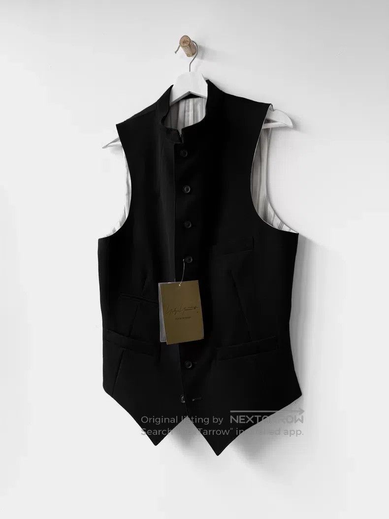 Yohji Yamamoto Yohji Yamamoto 24AW Standing Collar Military Vest Size US M / EU 48-50 / 2 - 3 Thumbnail