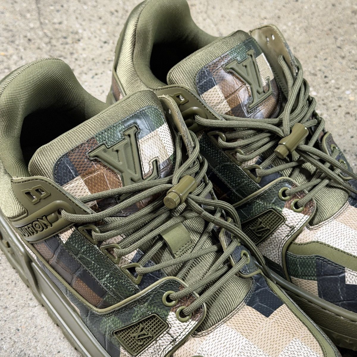 Louis Vuitton Louis Vuitton Digicamo Maxi Trainers Size US 10 / EU 43 - 5 Thumbnail